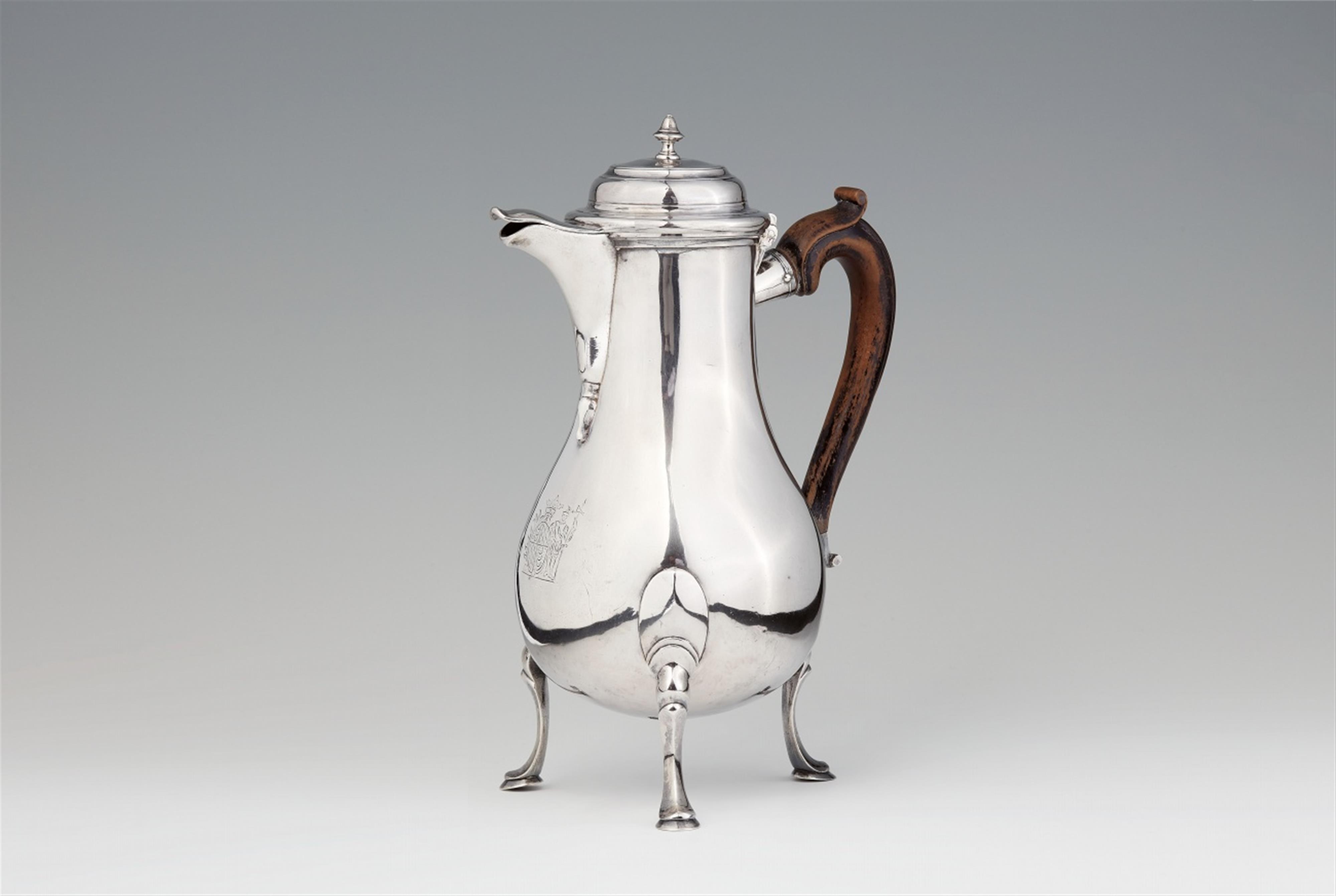 A Lausanne silver coffee pot - image-1