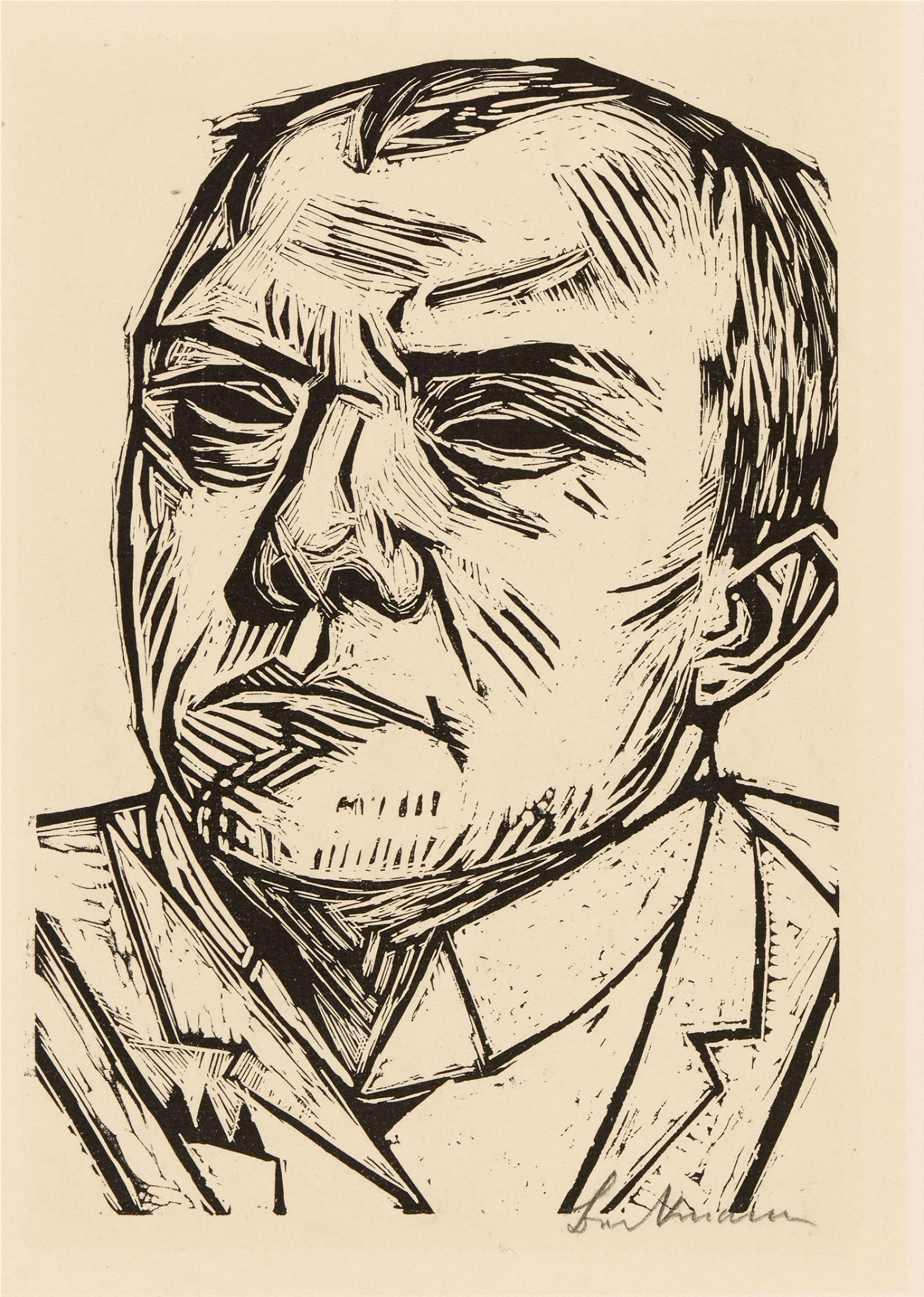 Max Beckmann - Selbstbildnis - image-1