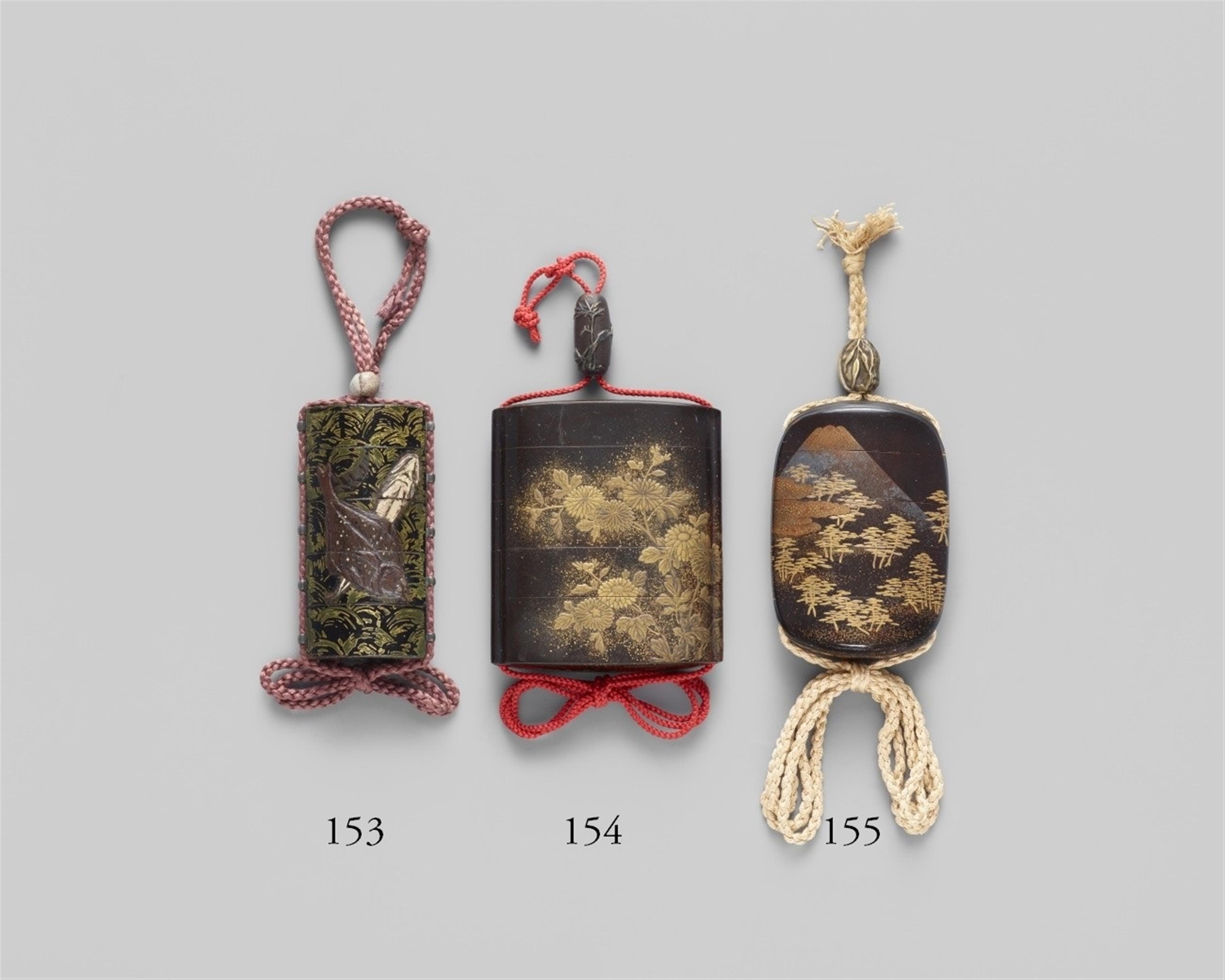 A four-case inrô. 19th century - image-1