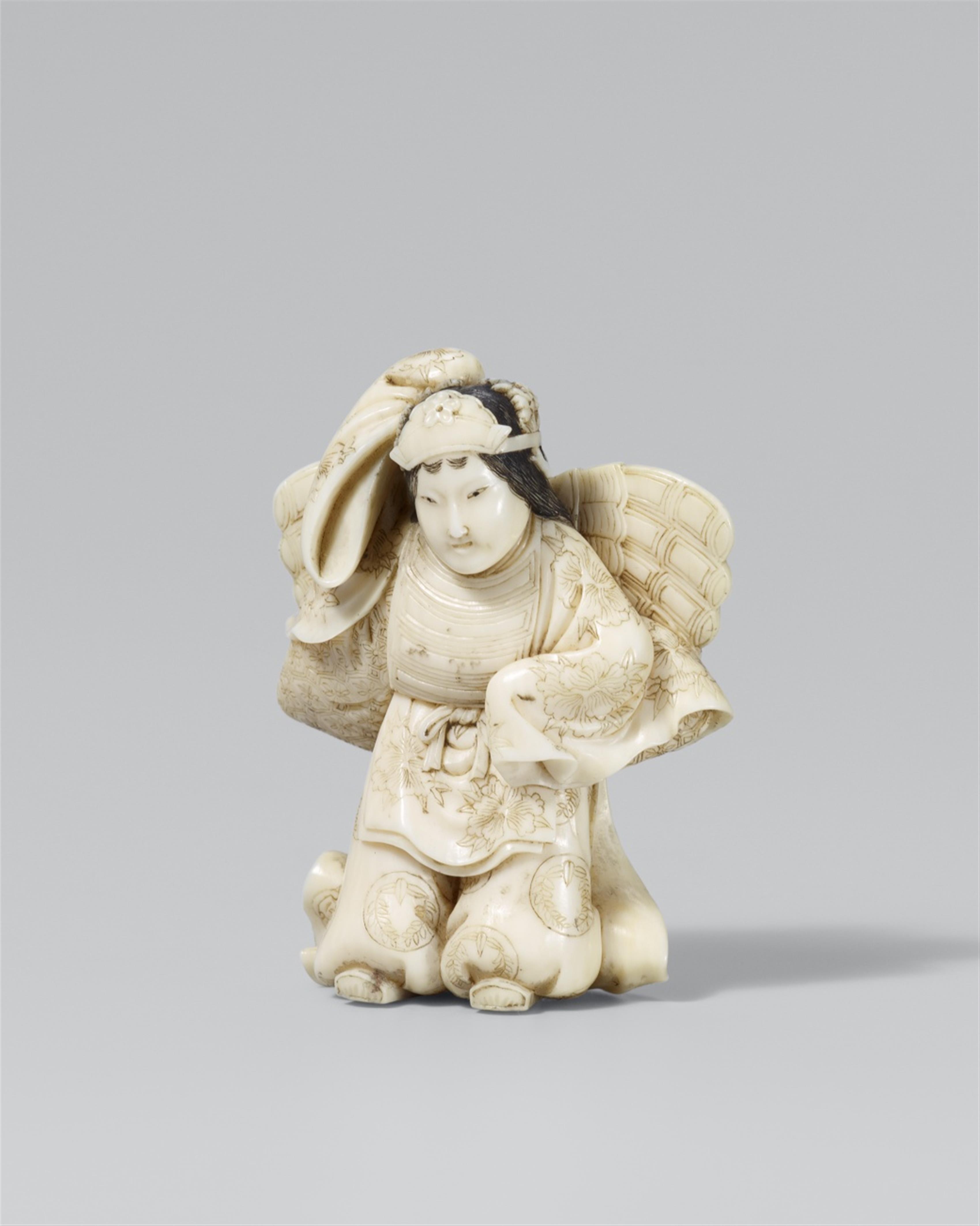 Butterfly dancer. Ivory. Second half 19th century - image-1