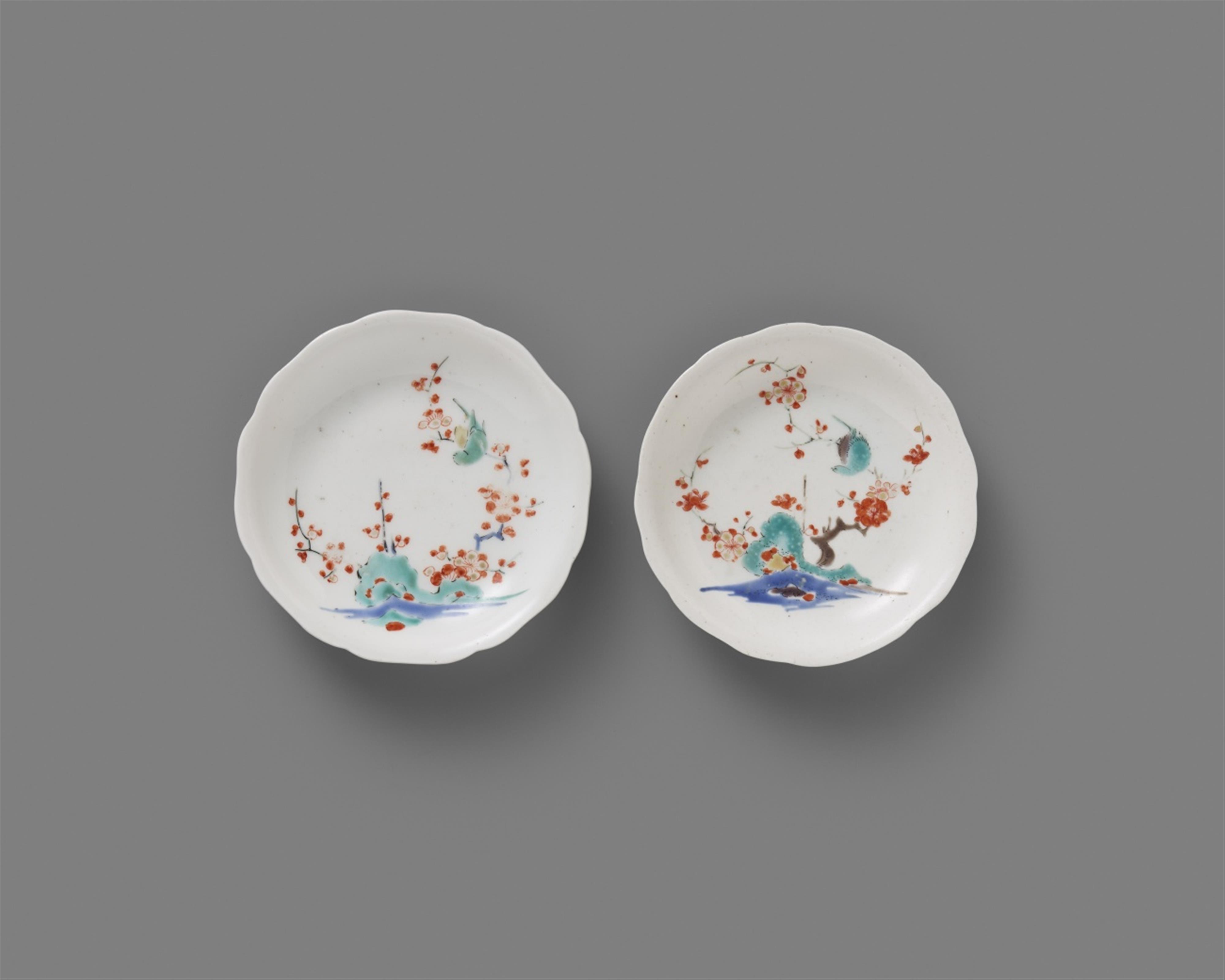 Two small Kakiemon dishes. Arita. Late 17th century - image-1