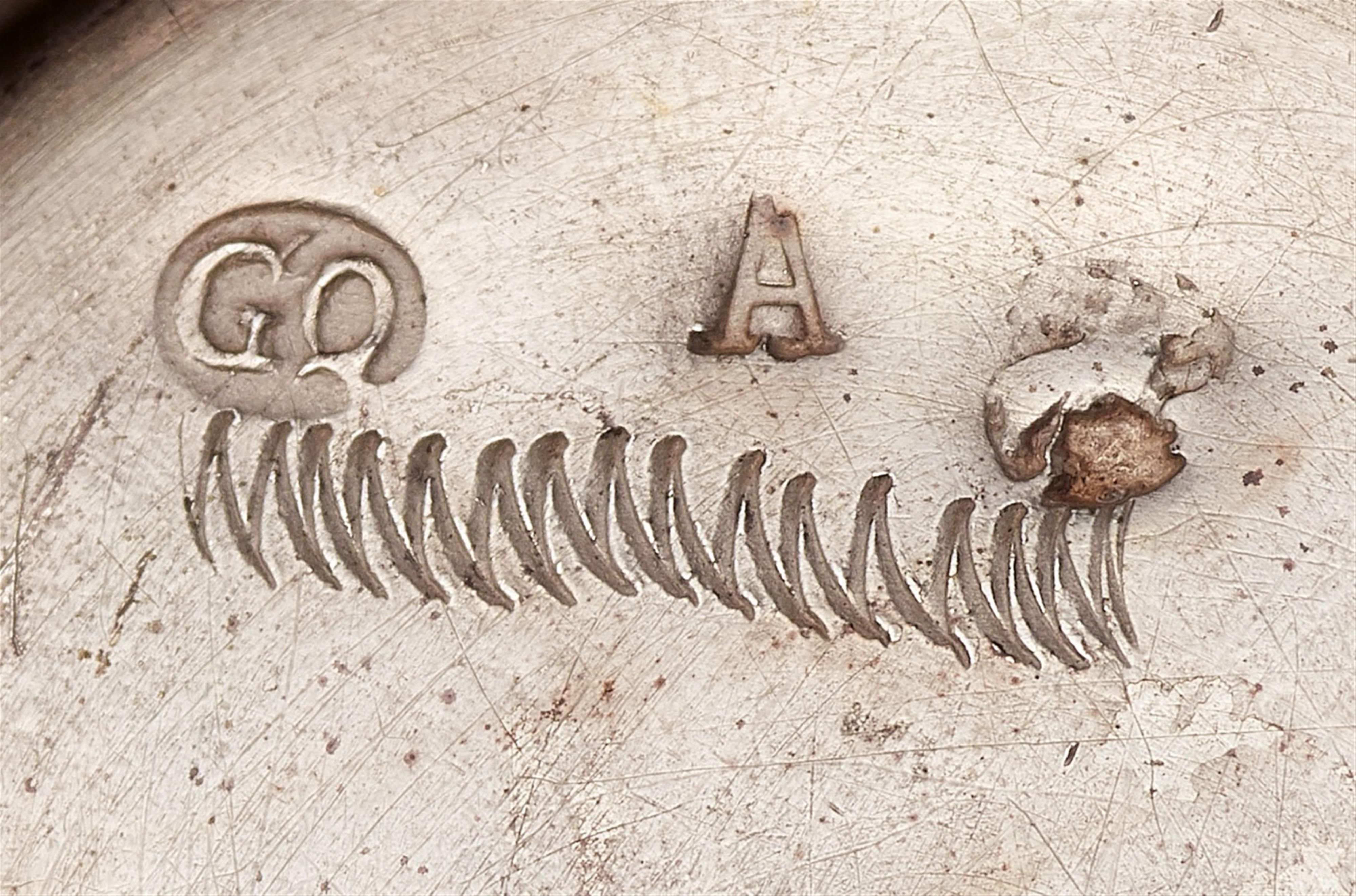 An early Berlin parcel-gilt silver coin-set beaker - image-3