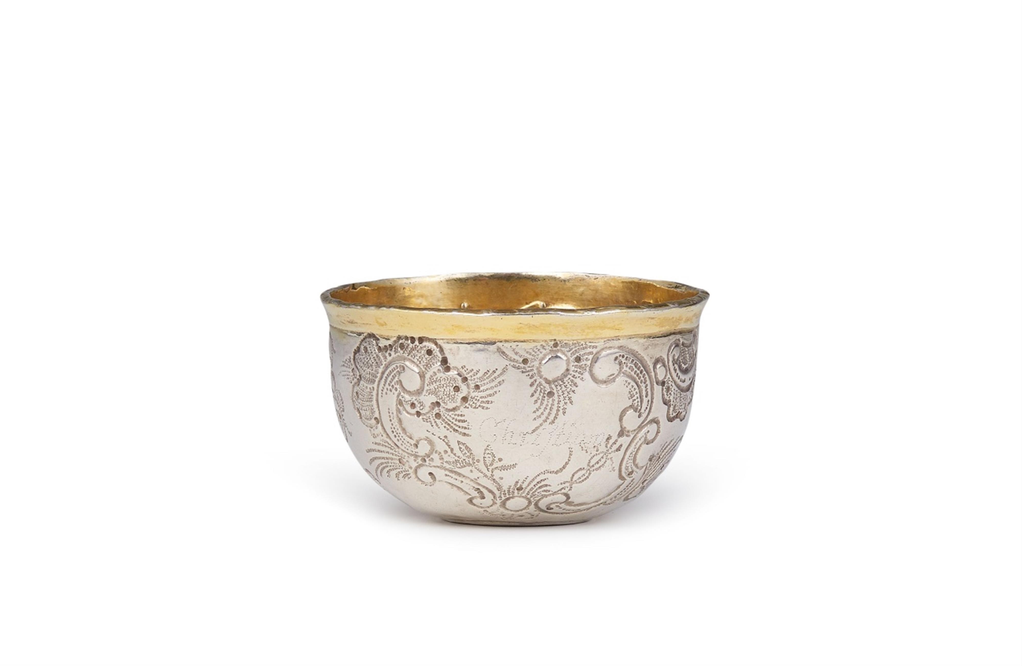 A Prussian partial-gilt silver rubel beaker - image-1