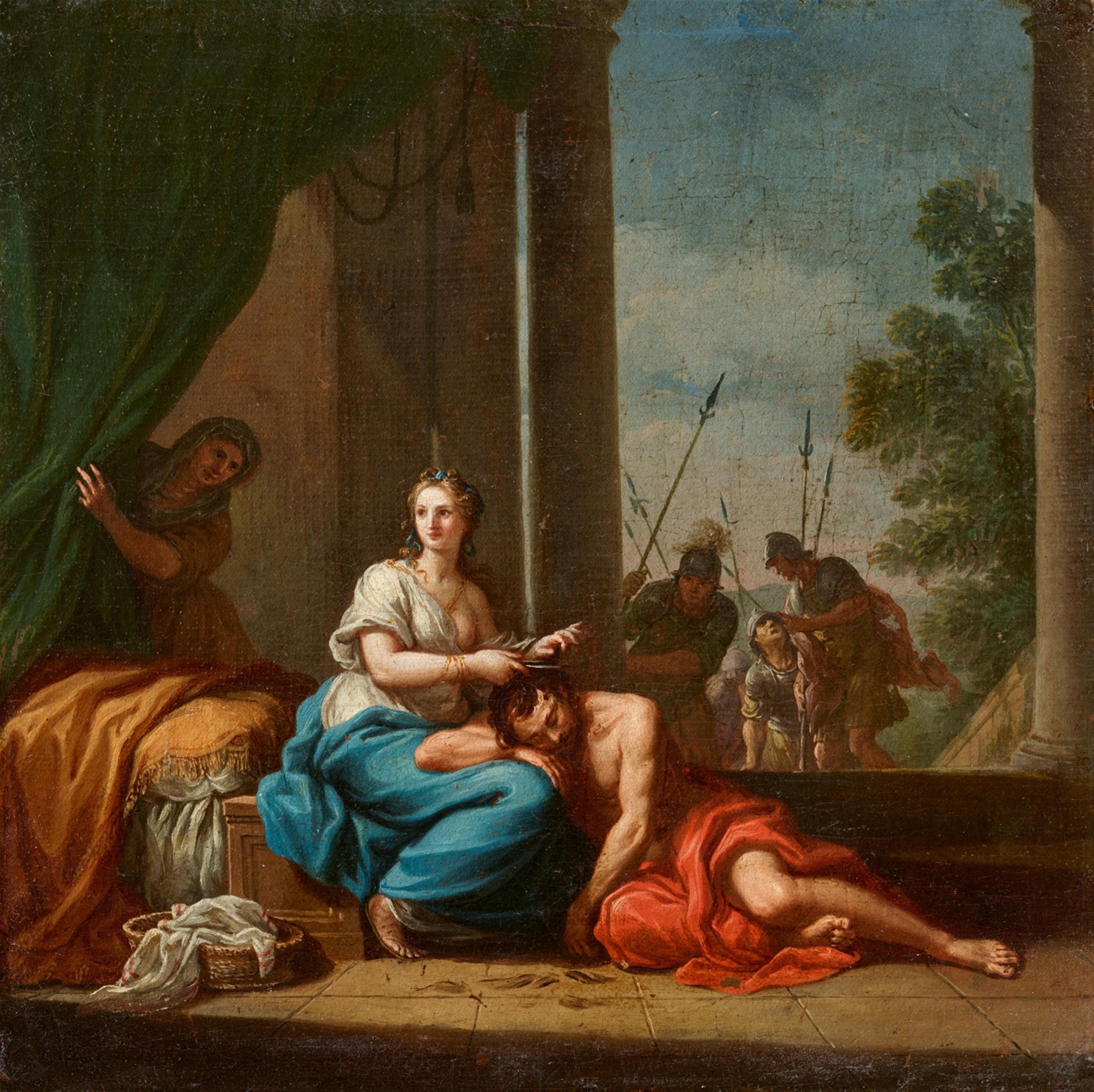 Bolognese School early 18th century - Samson und Delilah Samson Destroying the Philistine Temple - image-2