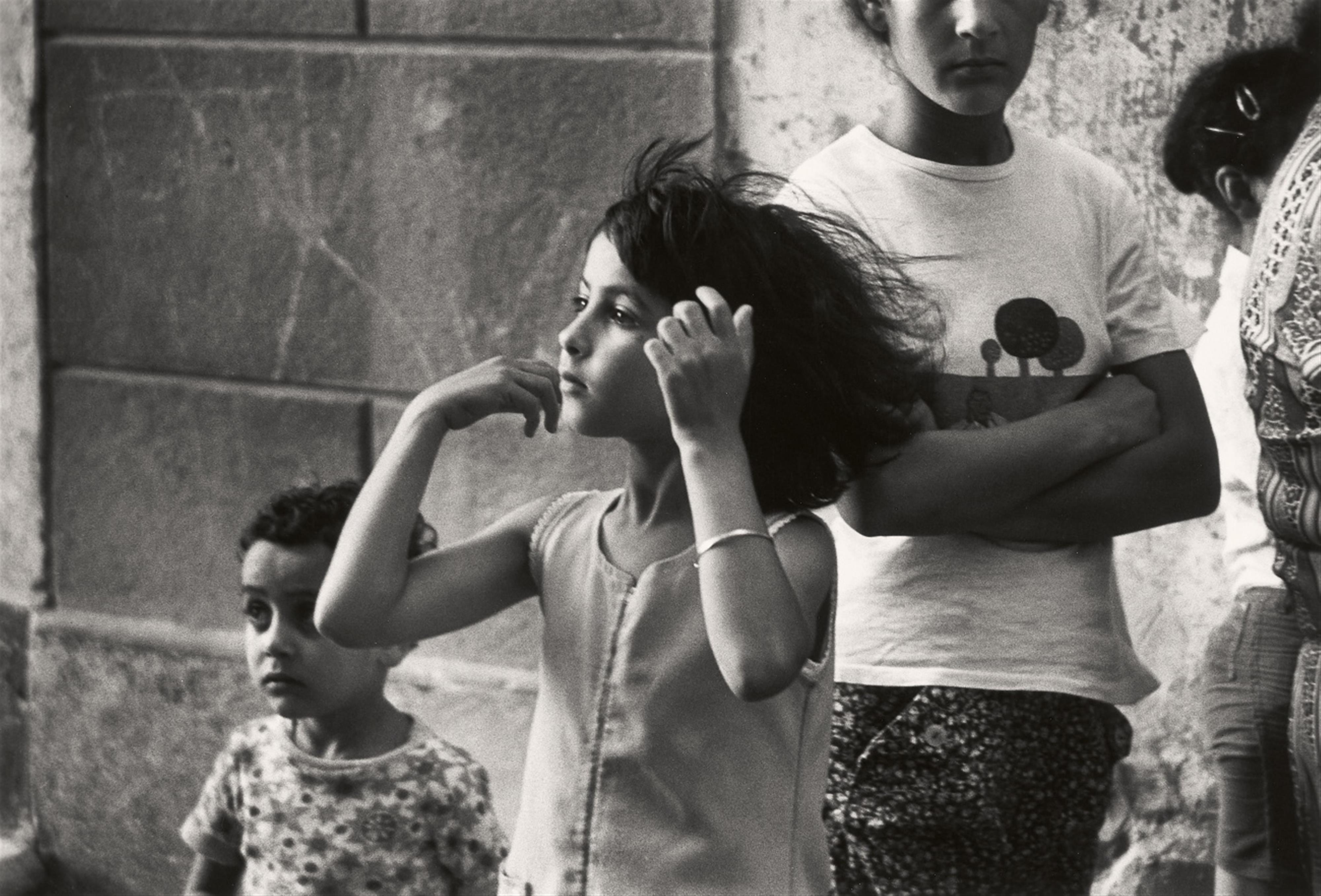 André Kertész - Gypsy girl, Arles - image-1