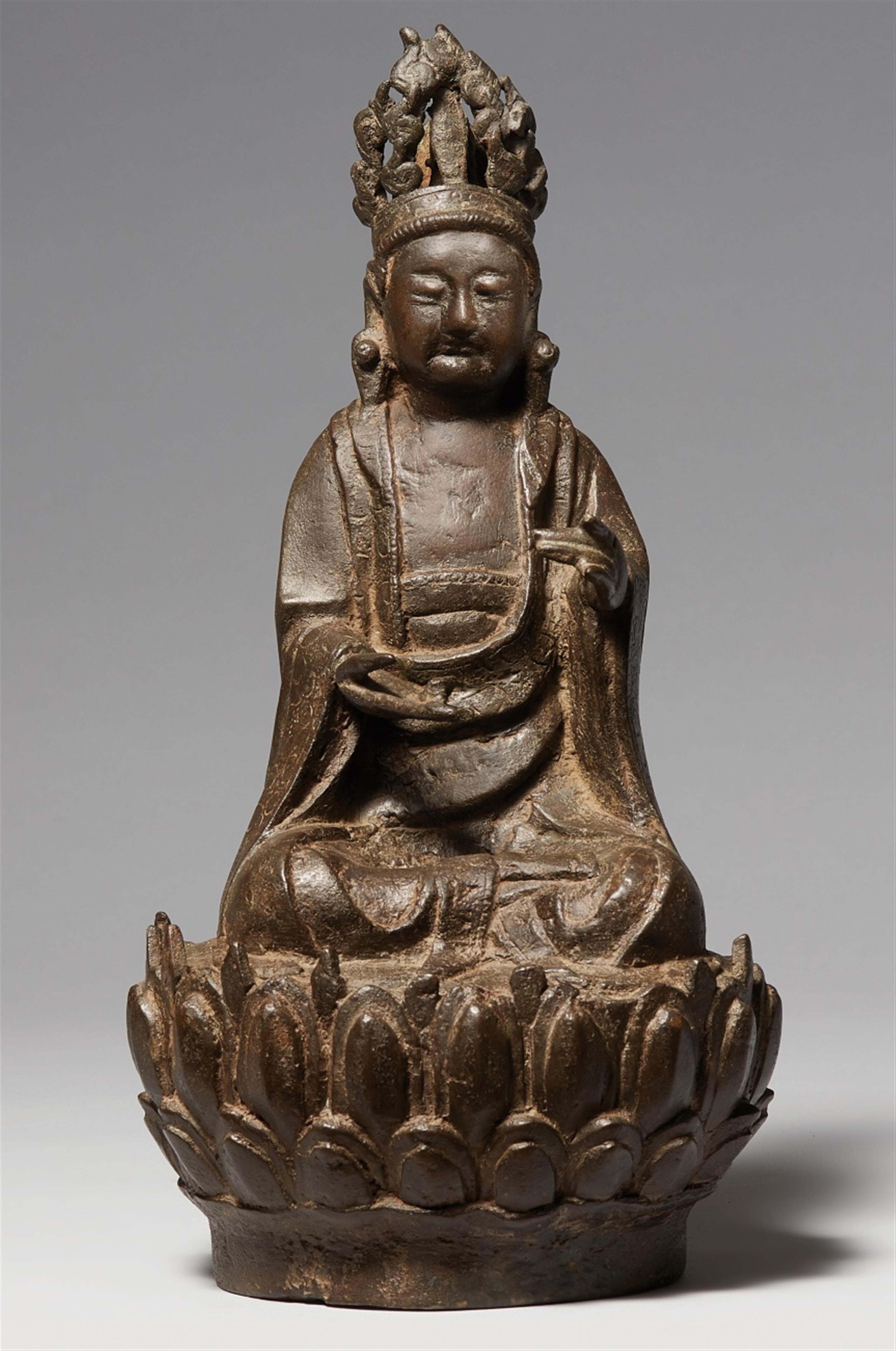 Bodhisattva Guanyin. Bronze. Ming-Zeit - image-1