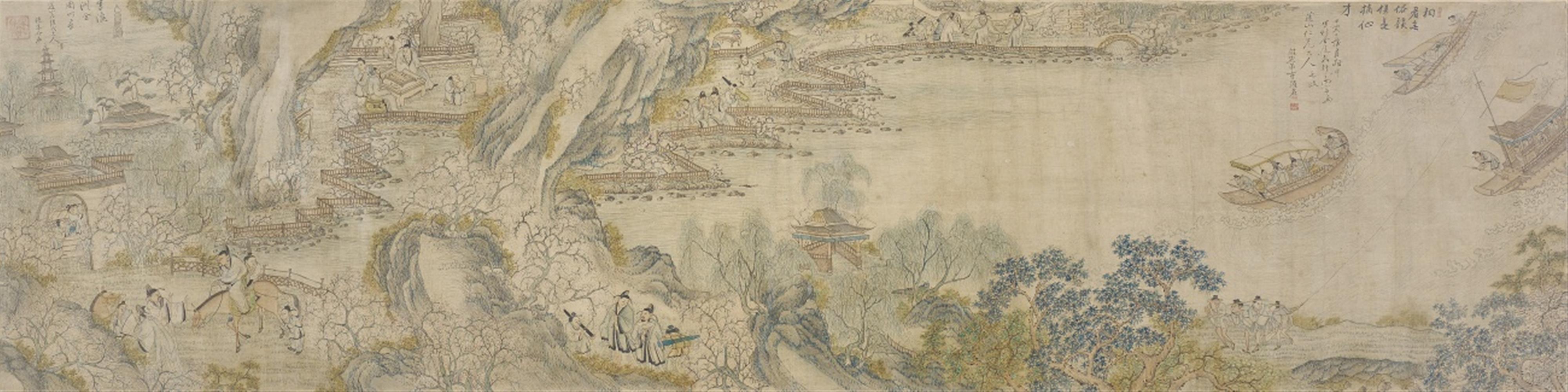 Unidentifizierter Maler - Zhujie. Qing-Zeit - image-7