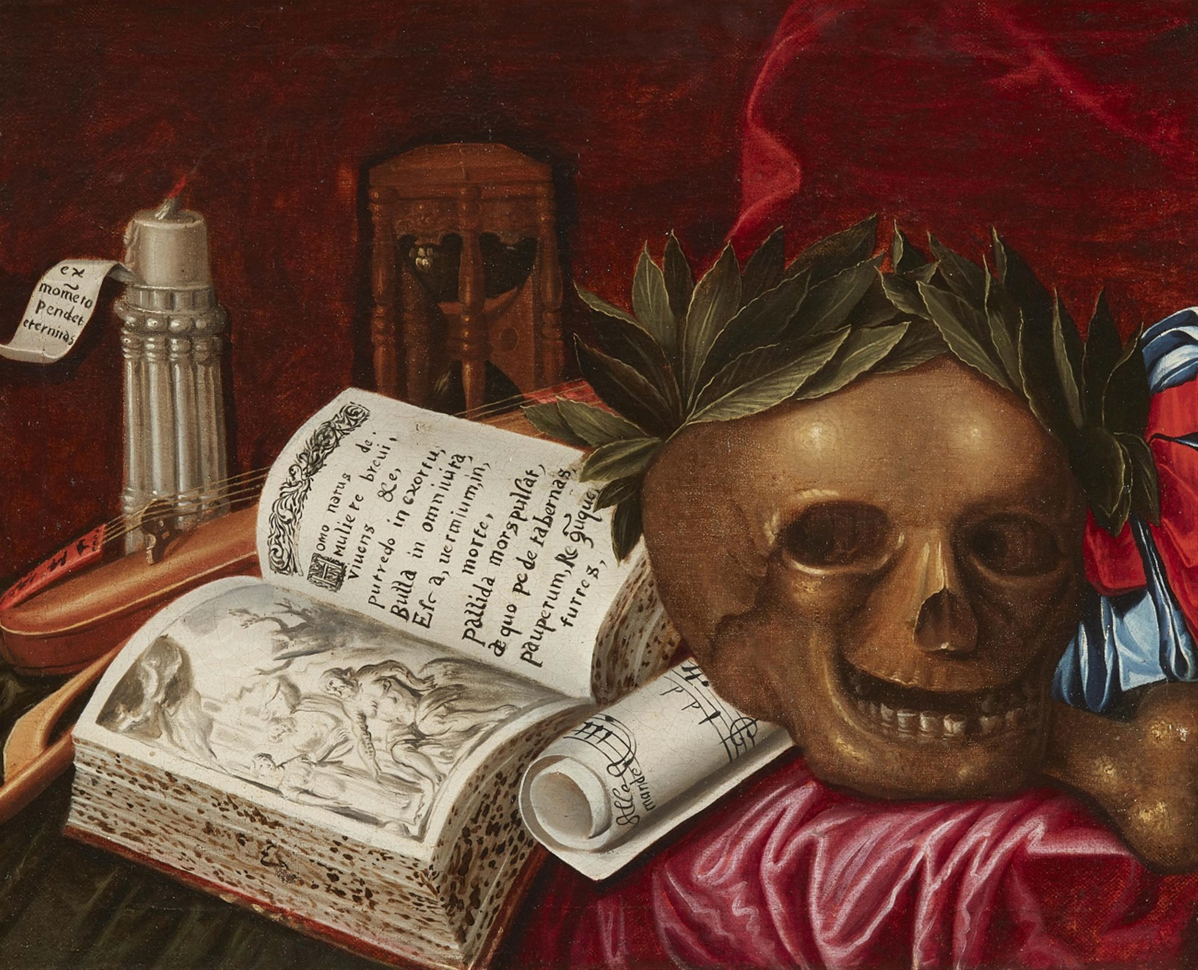 Flemish School 17th century - Vanitas Still Life - image-1