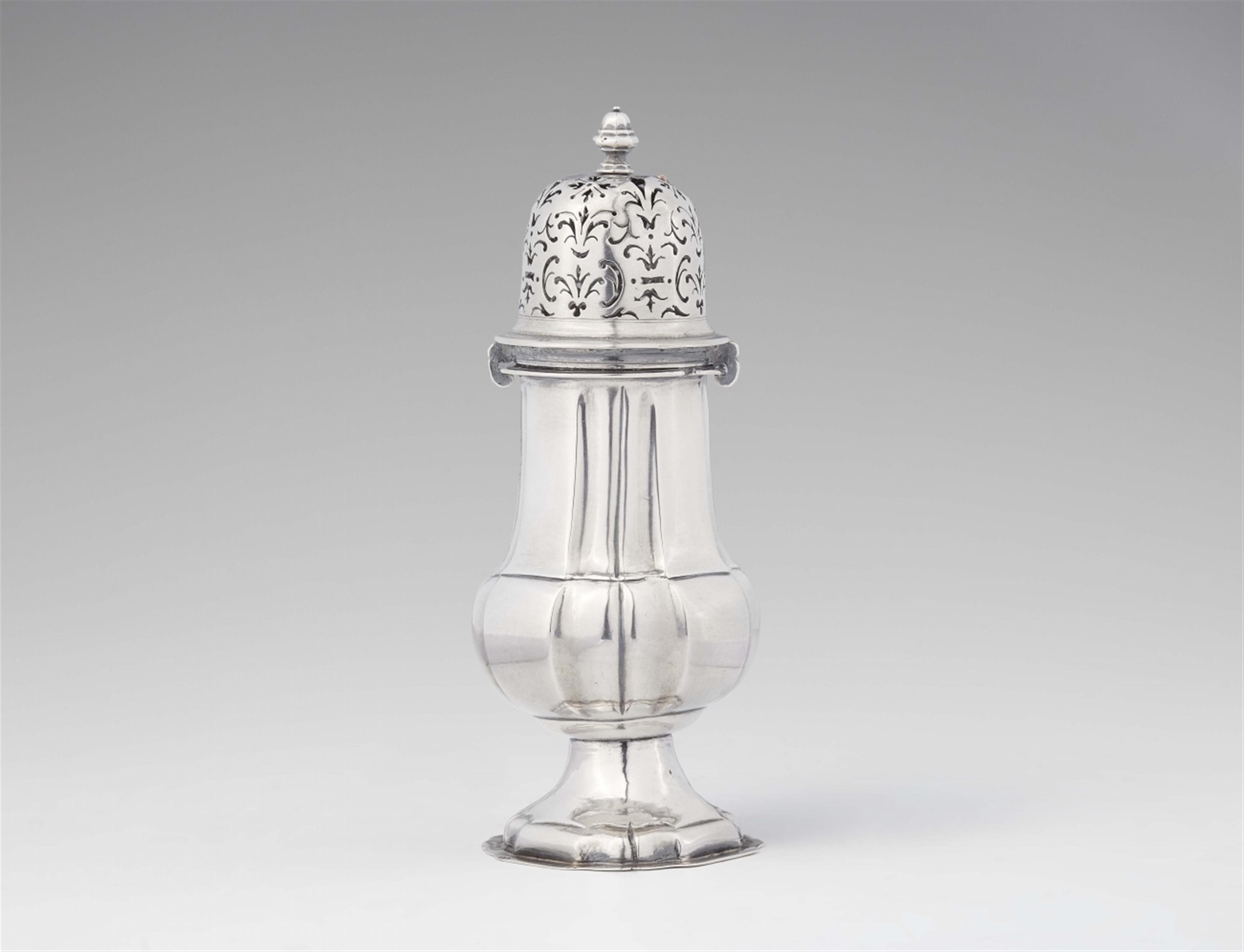 An Augsburg silver sugar caster - image-2