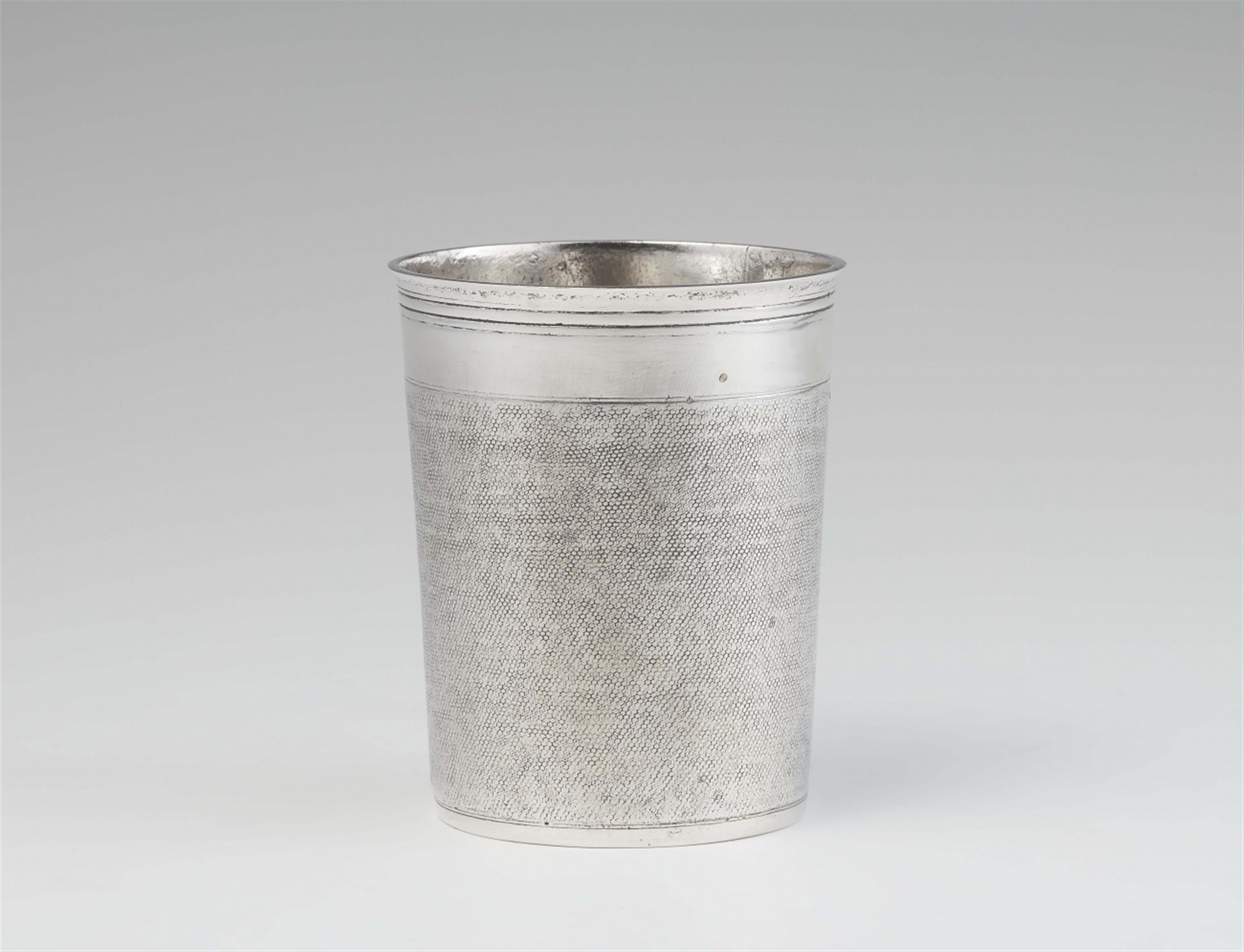 A Strasbourg silver snakeskin beaker - image-1