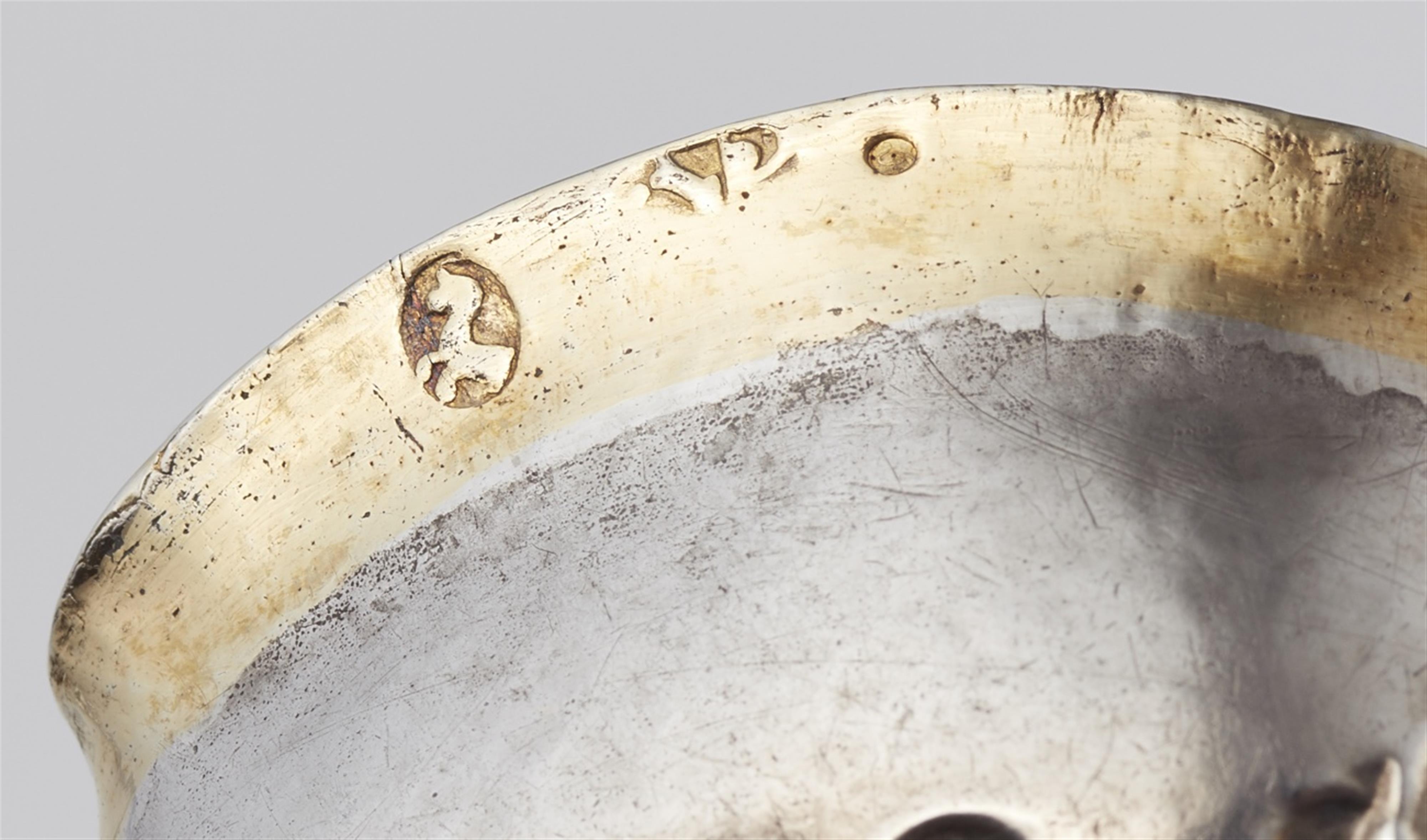 A Strasbourg parcel gilt silver brandy bowl - image-2