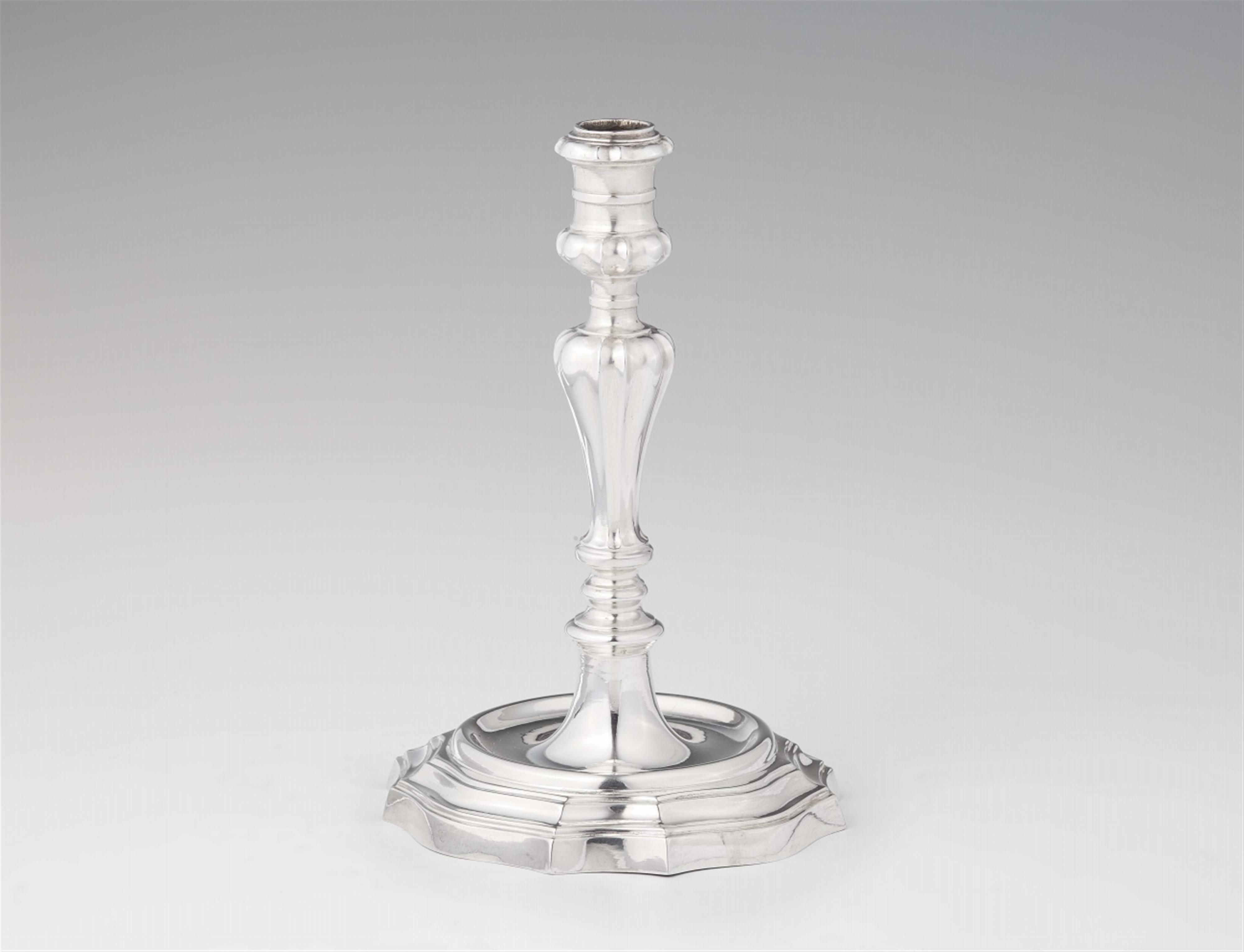 A Florentine silver candlestick - image-1