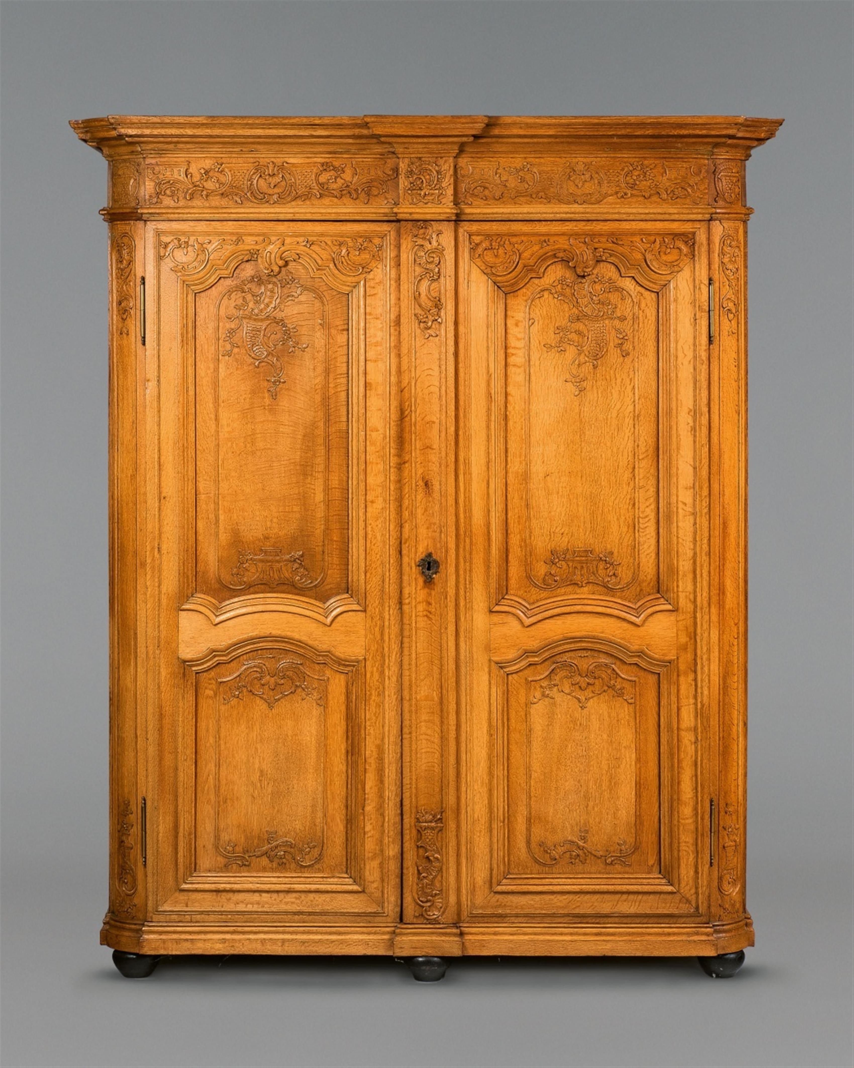 An Aachen carved oak cabinet - image-1
