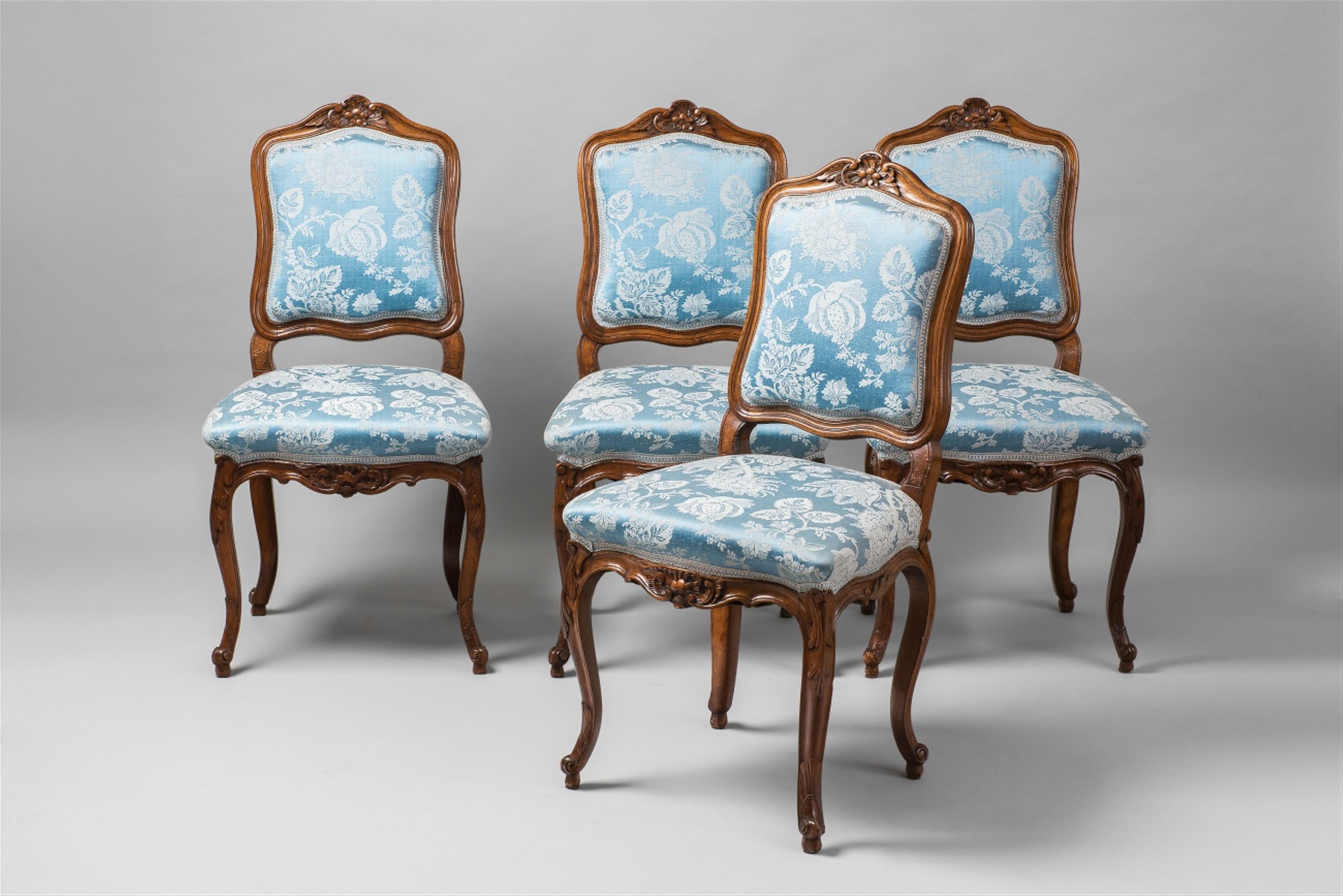 Four South German Rococo chairs - image-1