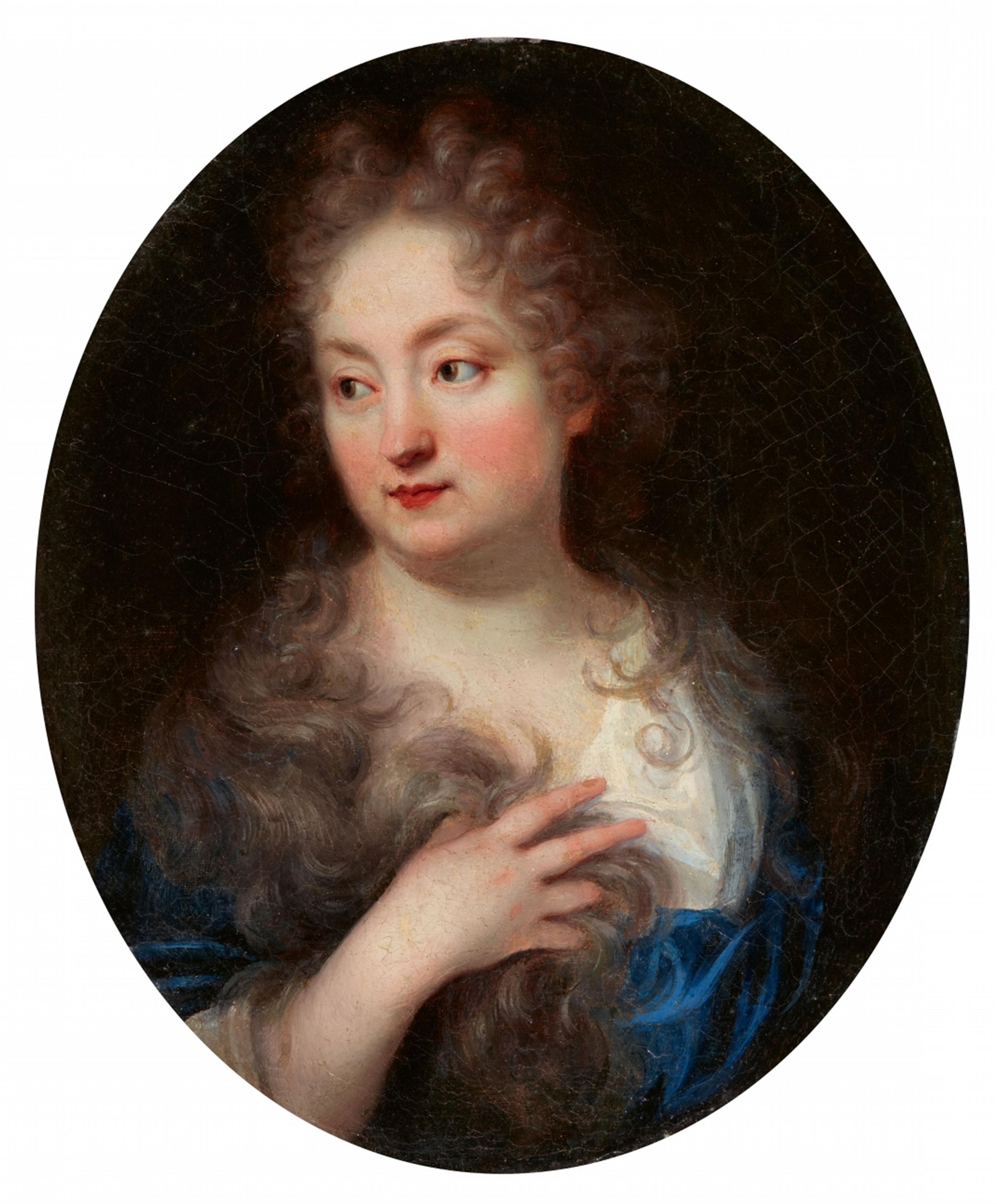 French School late 17th century - Portrait of a Lady - image-1