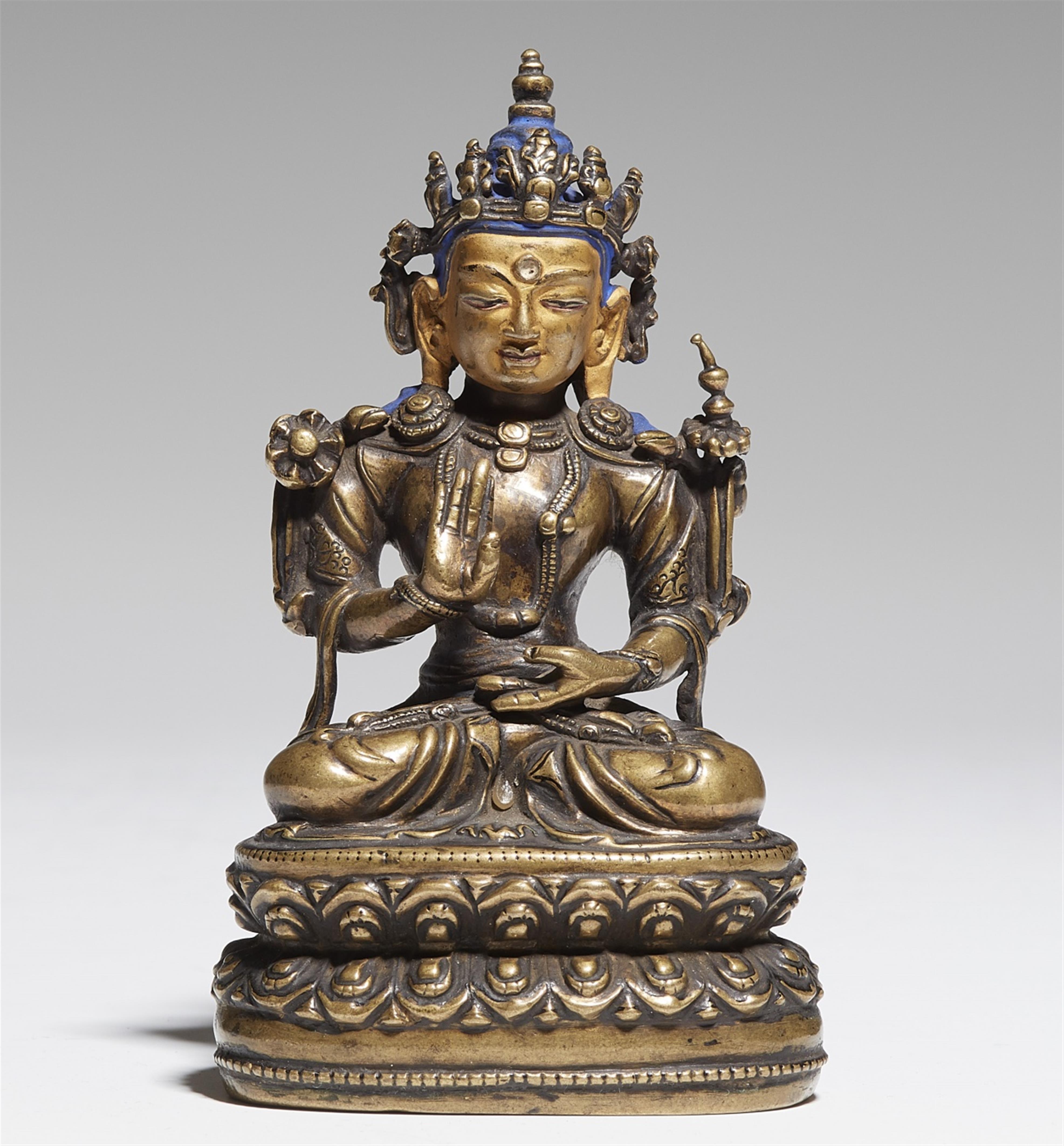 Maitreya. Bronze. Tibet. 16. Jh. - image-1