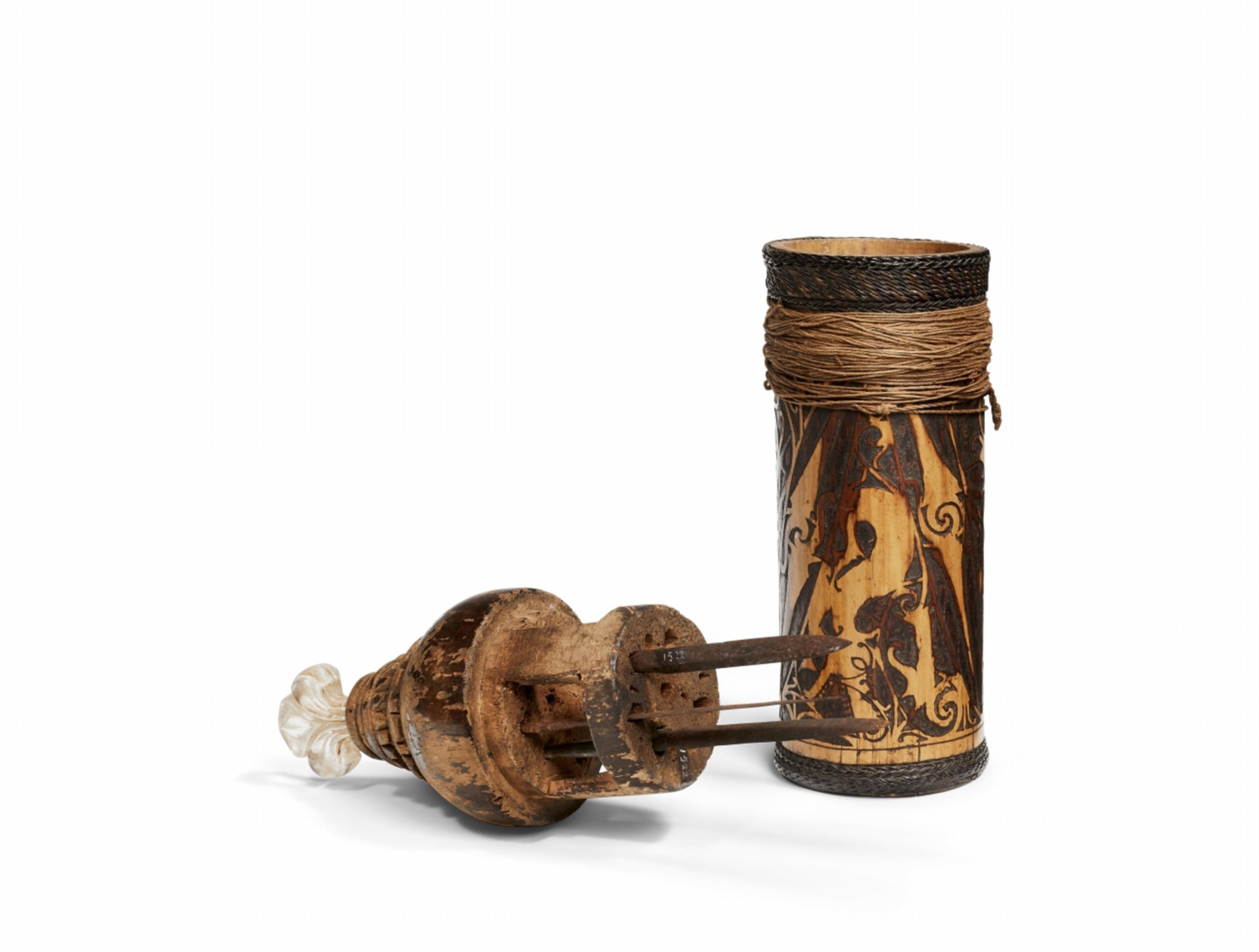 DAYAK BAMBOO CONTAINER - image-1