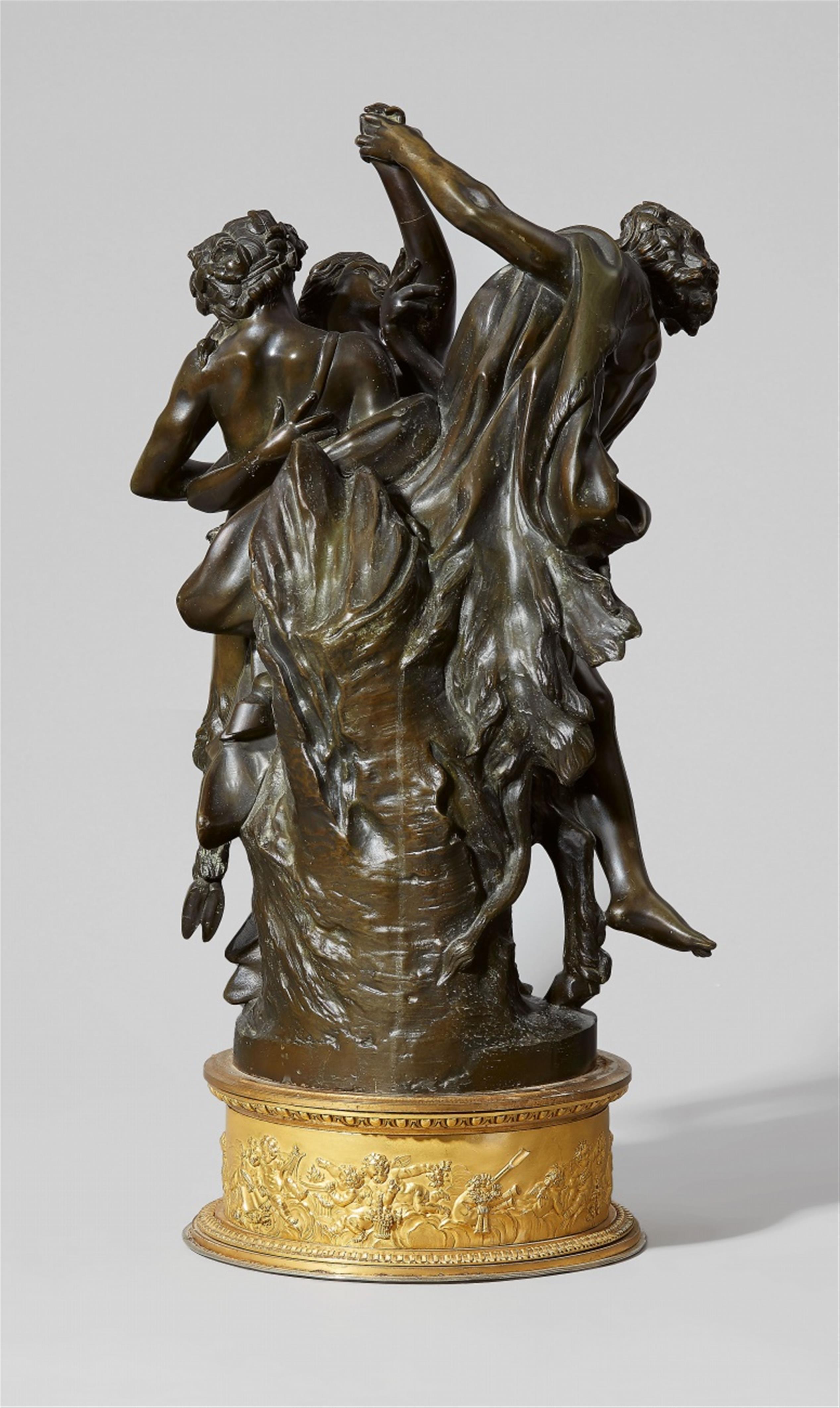 A bronze group with maenads and a satyr - image-2