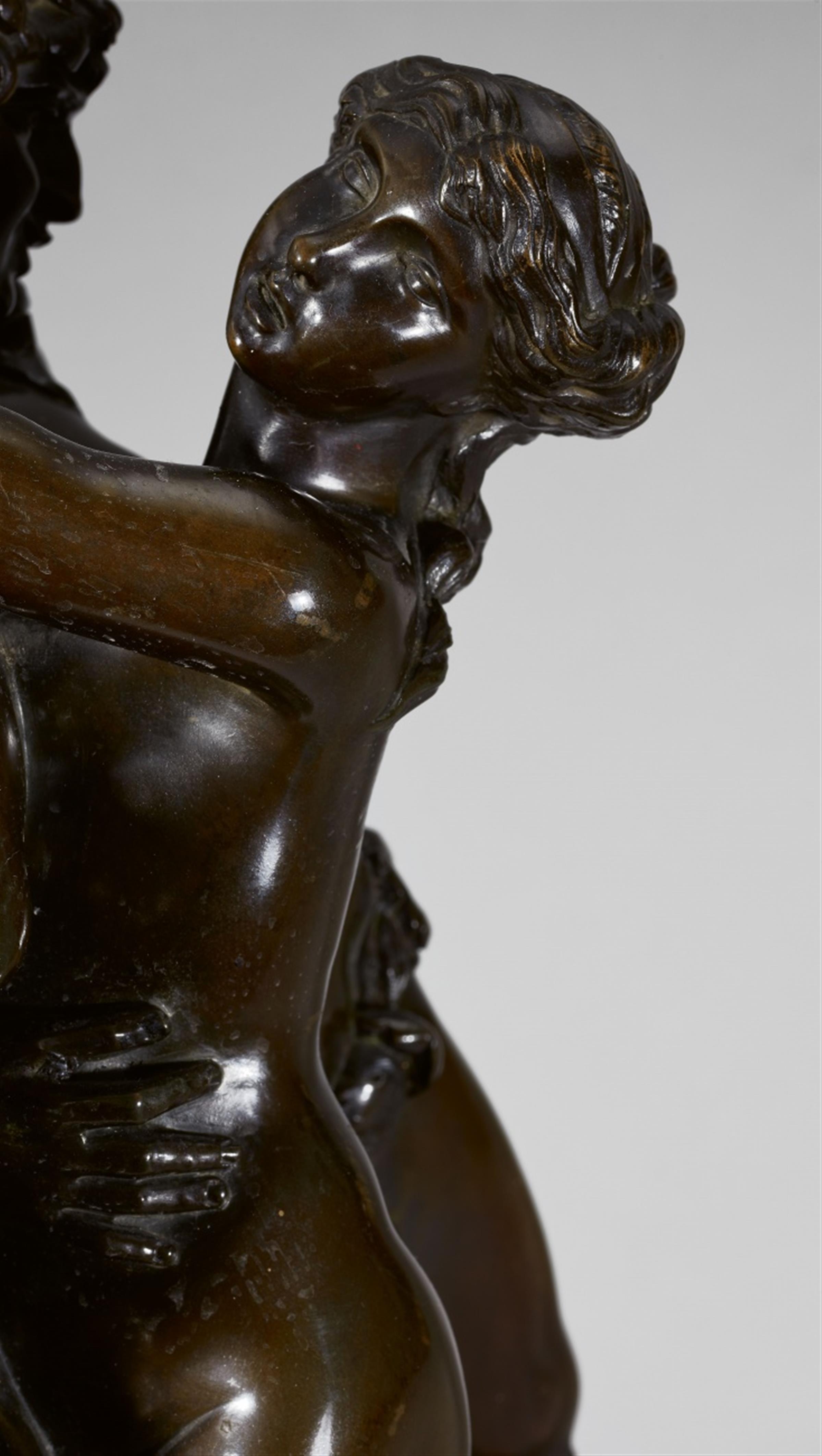 A bronze group with maenads and a satyr - image-6