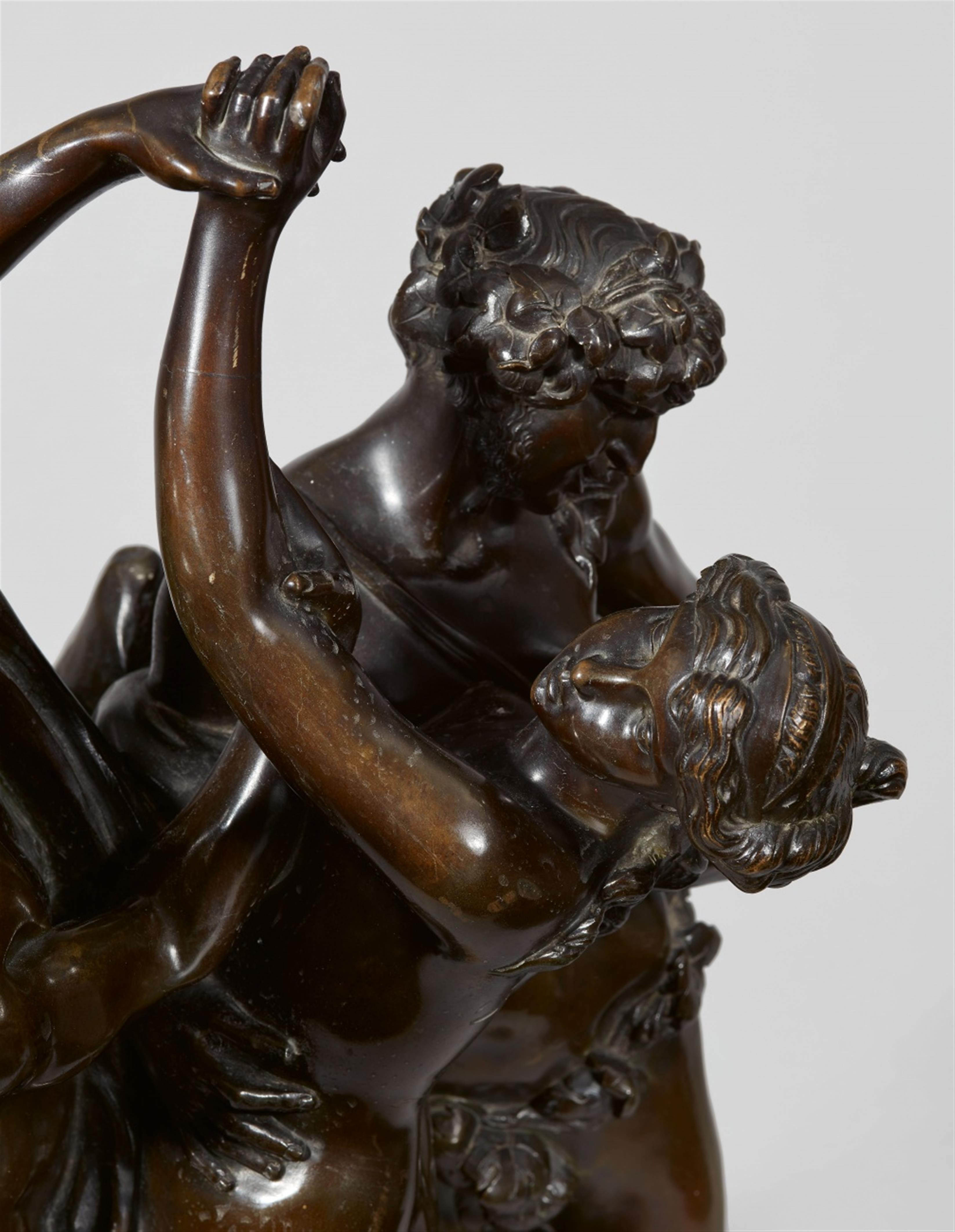 A bronze group with maenads and a satyr - image-7