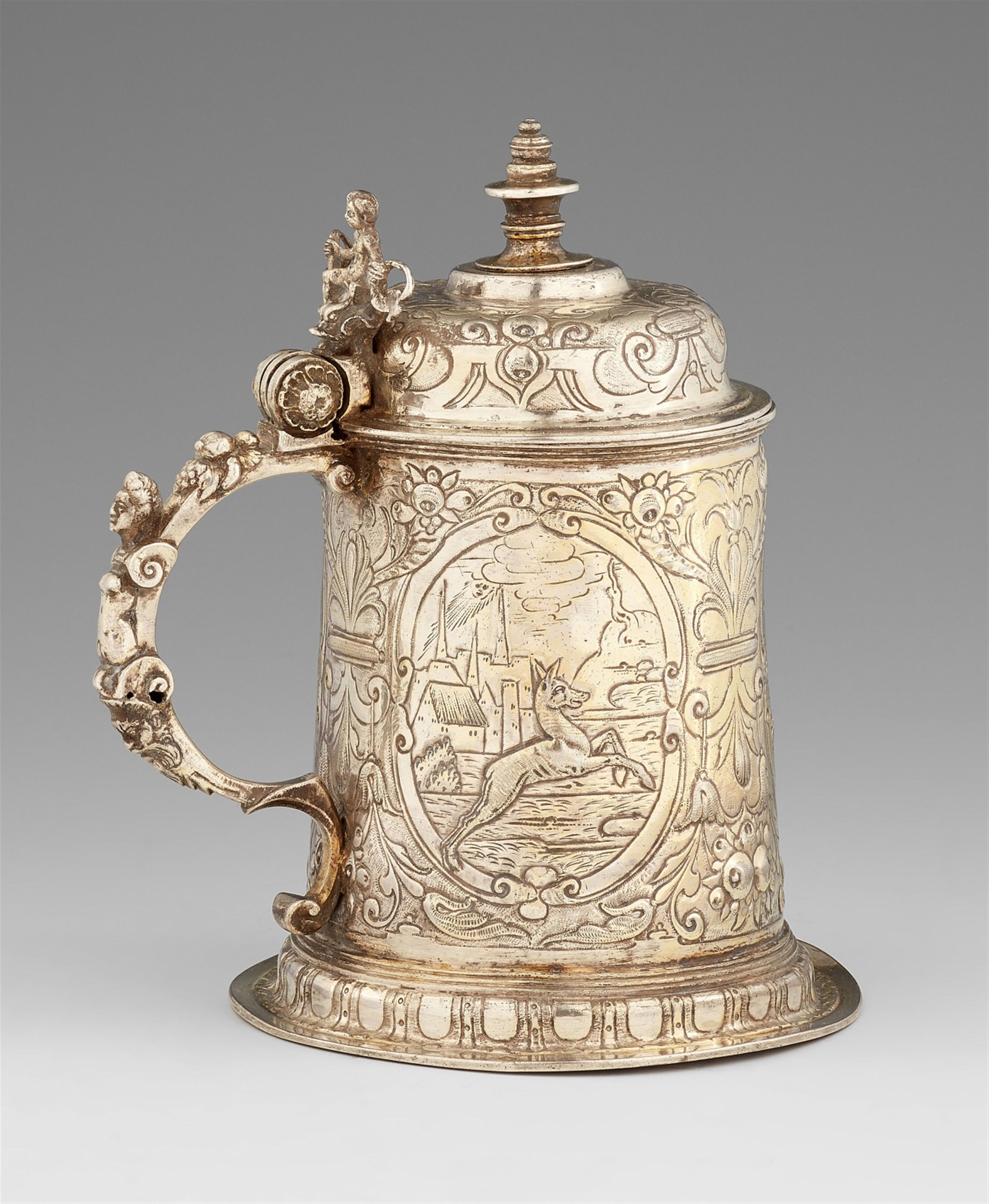 A Nuremberg Renaissance silver tankard - image-2