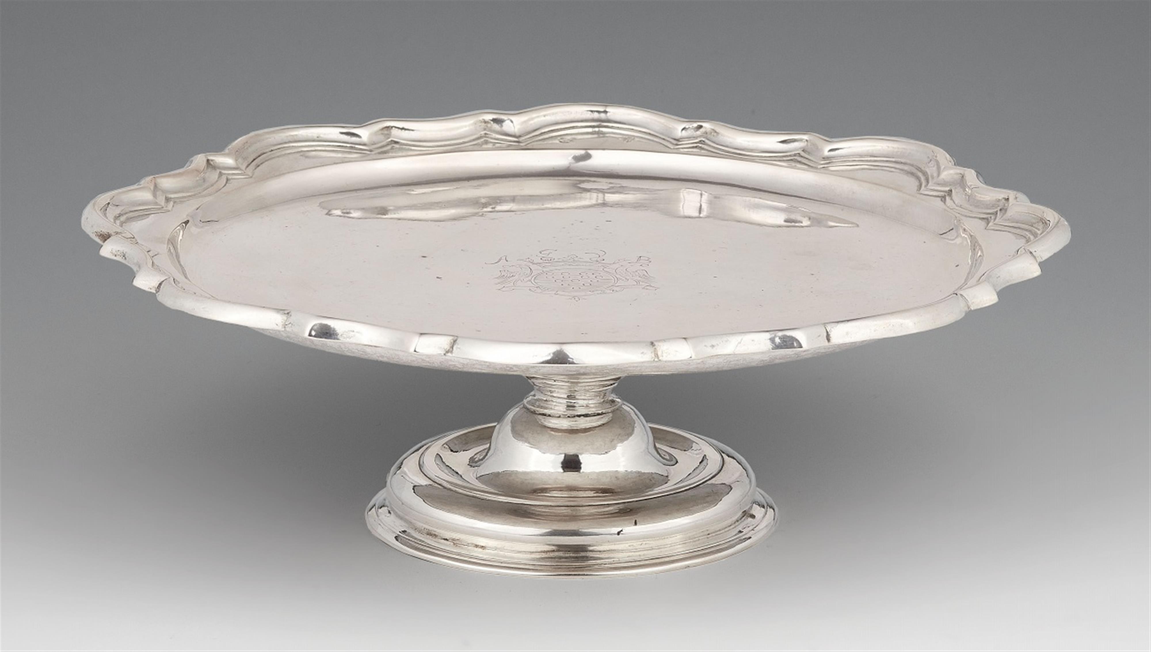 A silver tazza made for the Dukes of Bülow - image-1