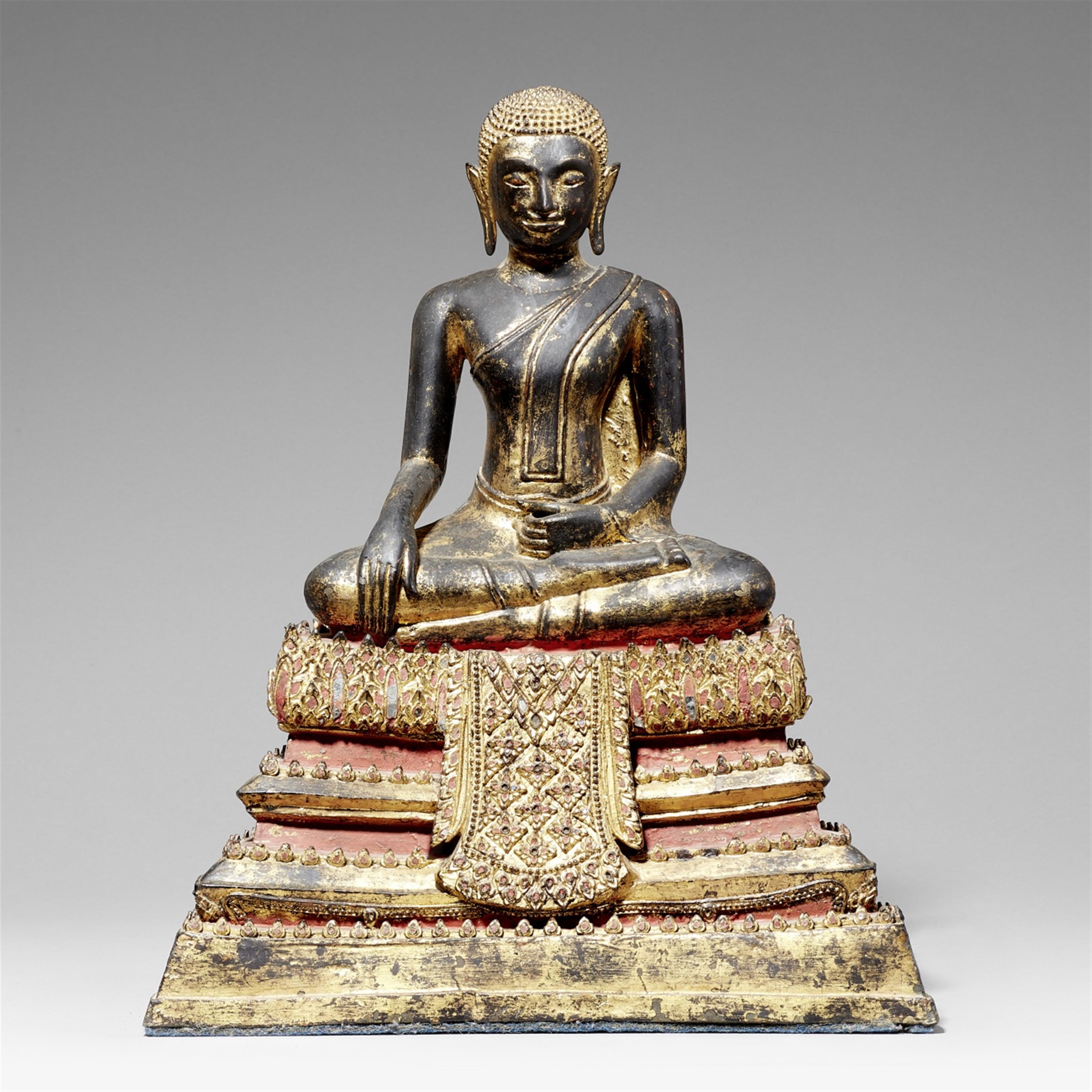 Pra Malay. Bronze. Thailand. Ratanakosin. 19. Jh. - image-1