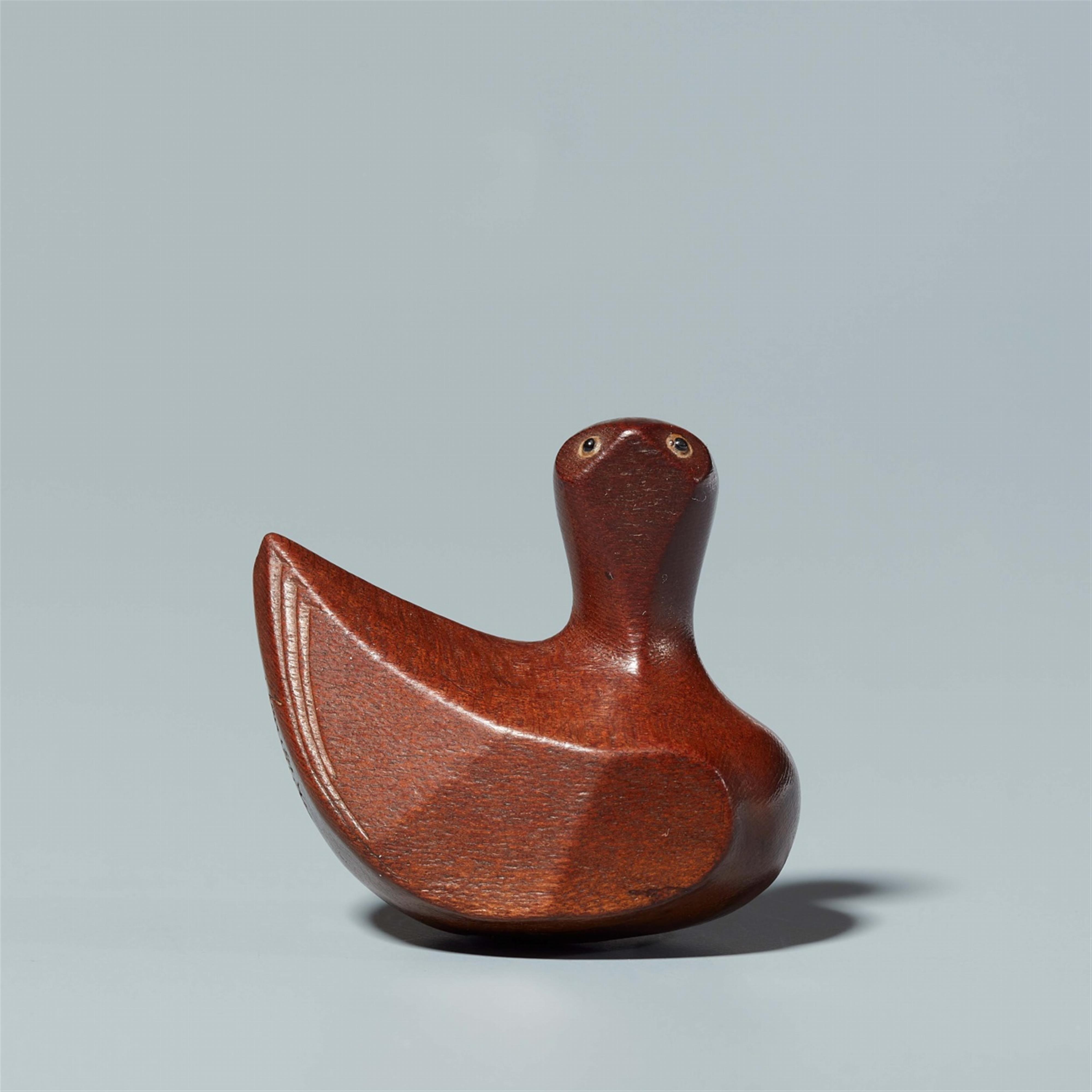 Duck. Wood. Second half 19th century - image-1