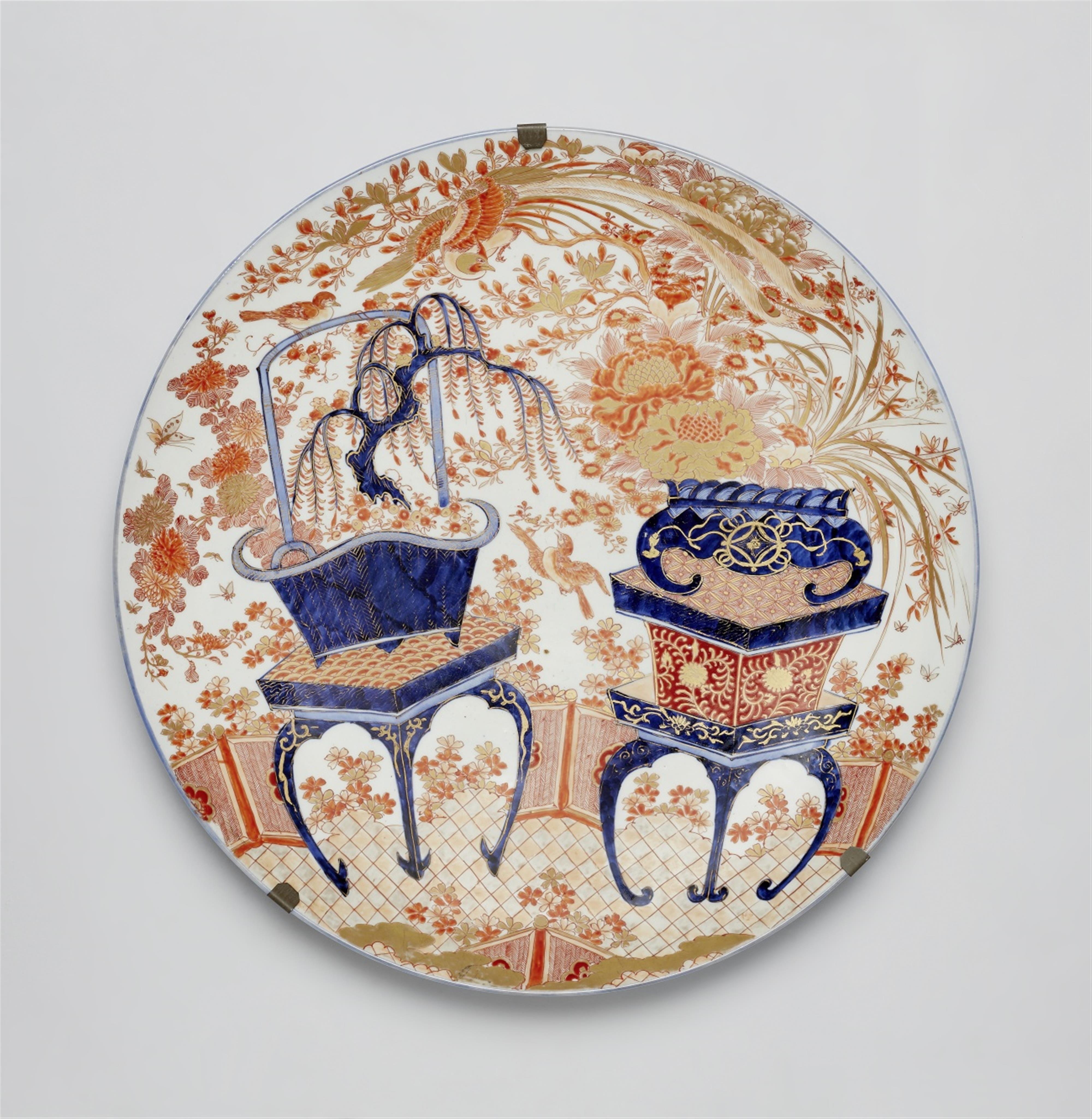 A very large Imari charger. Arita. Second half 19th century - image-1