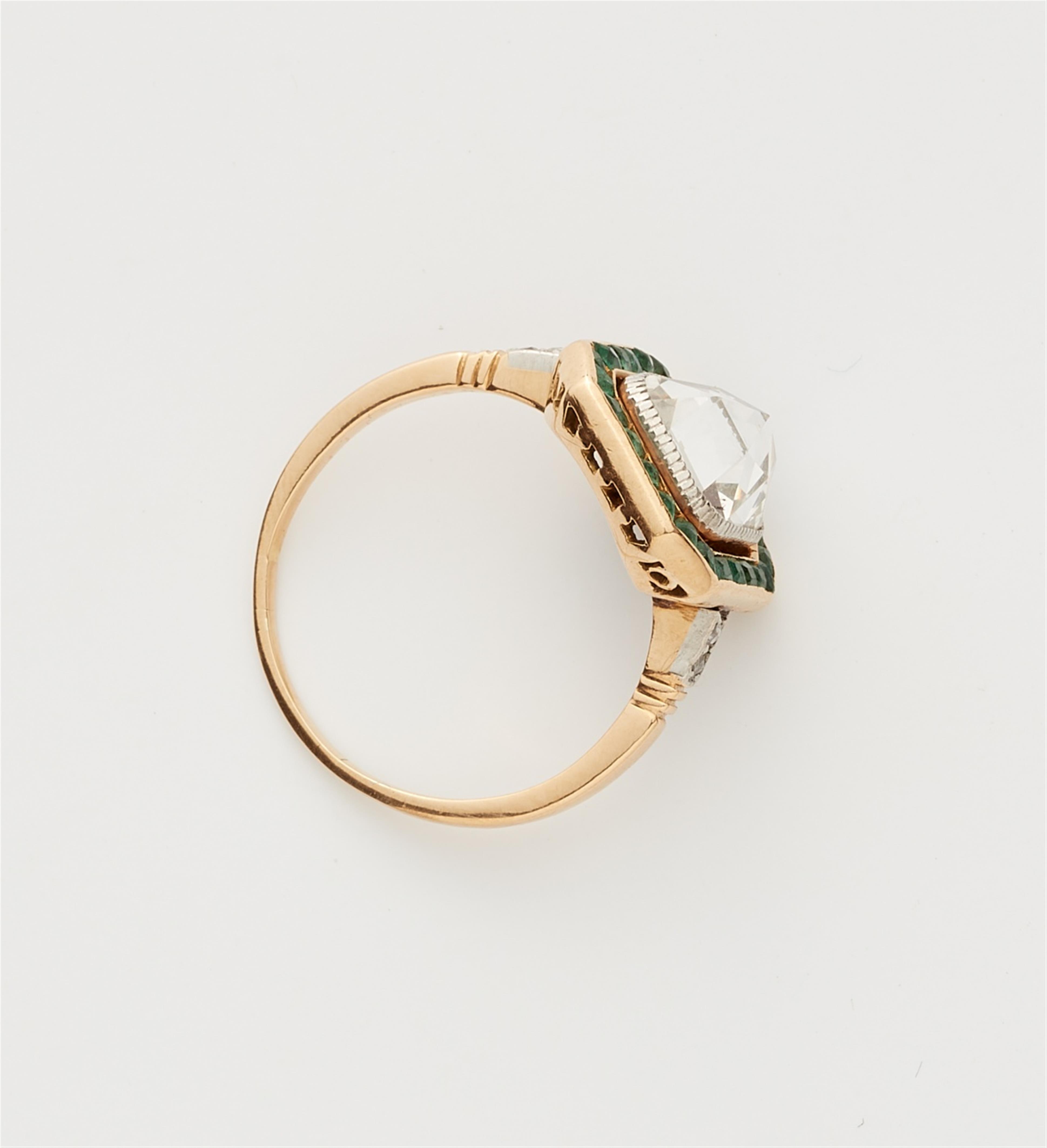 A Belle Epoque gold diamond ring - image-2