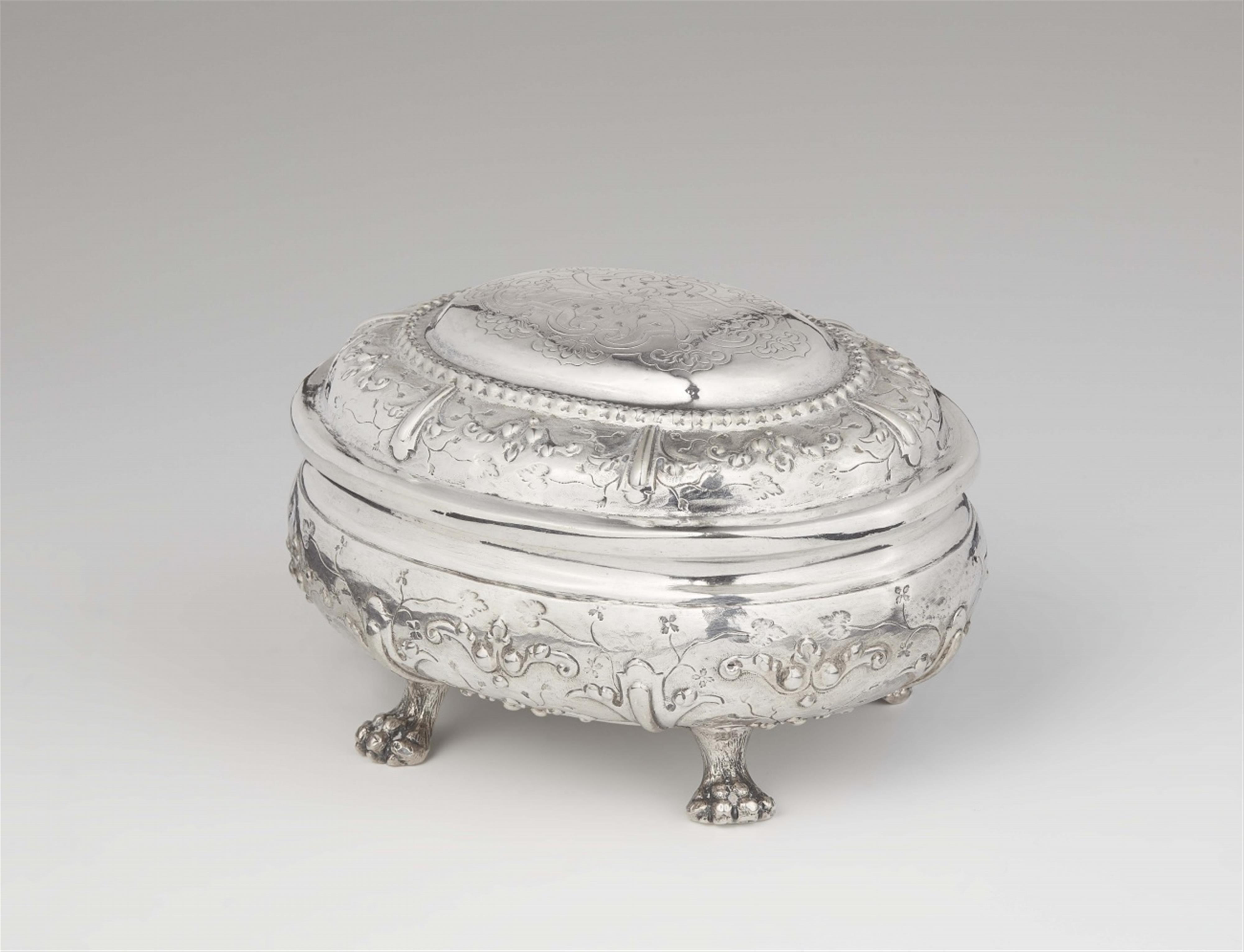 A Frankfurt silver sugar box - image-1