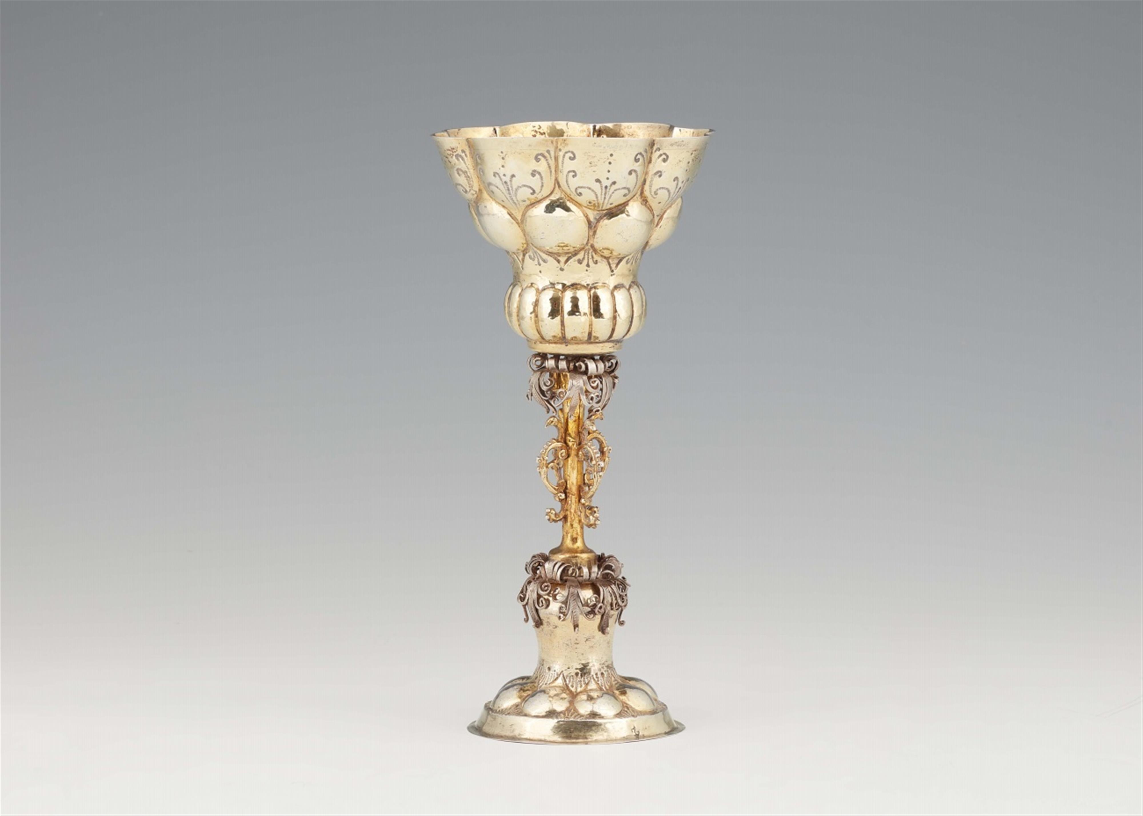 A Nuremberg silver gilt goblet - image-1