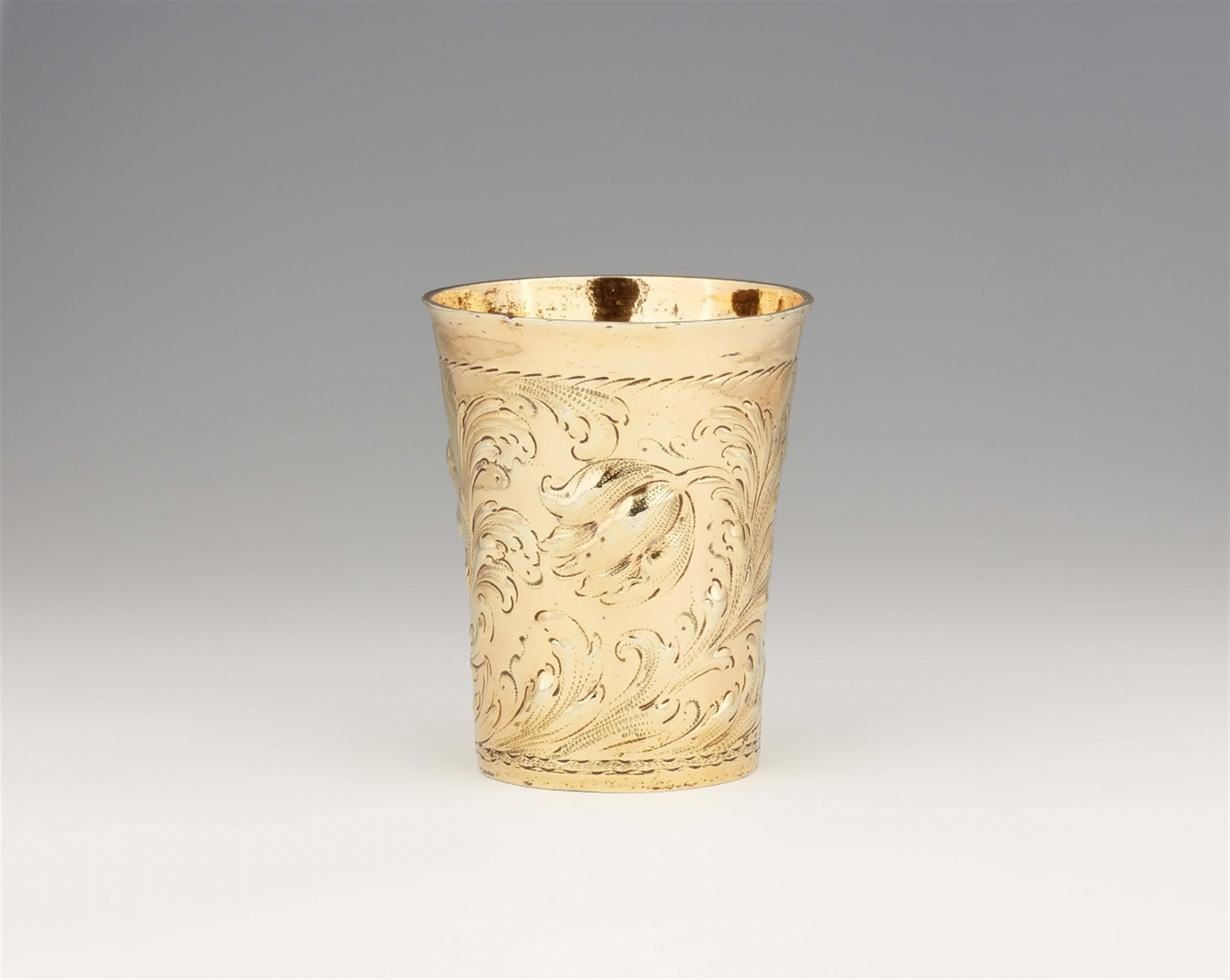 A Riga silver gilt beaker - image-1