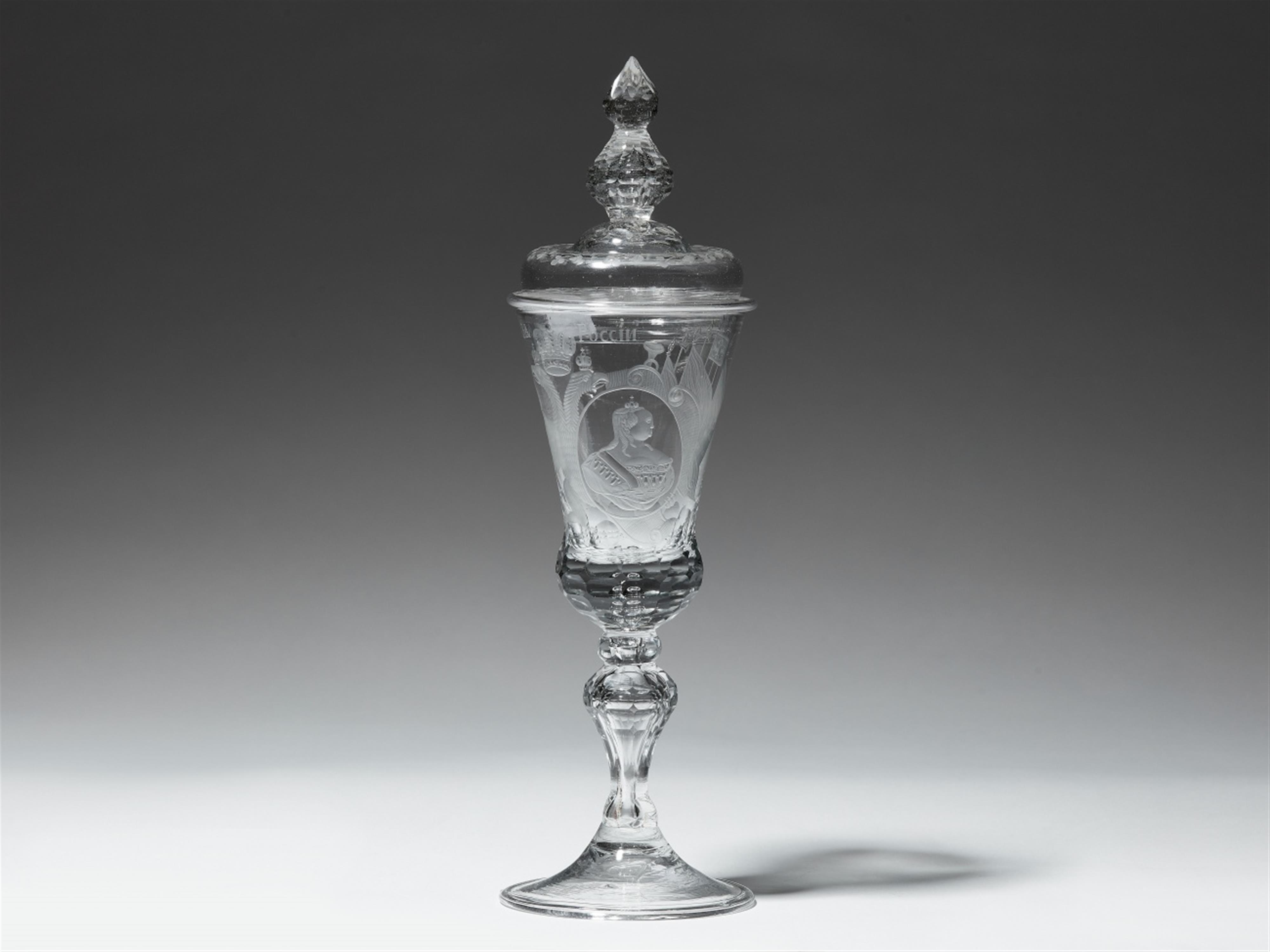A goblet and cover dedicated to Tsarina Elisabeth Petrovna - image-2