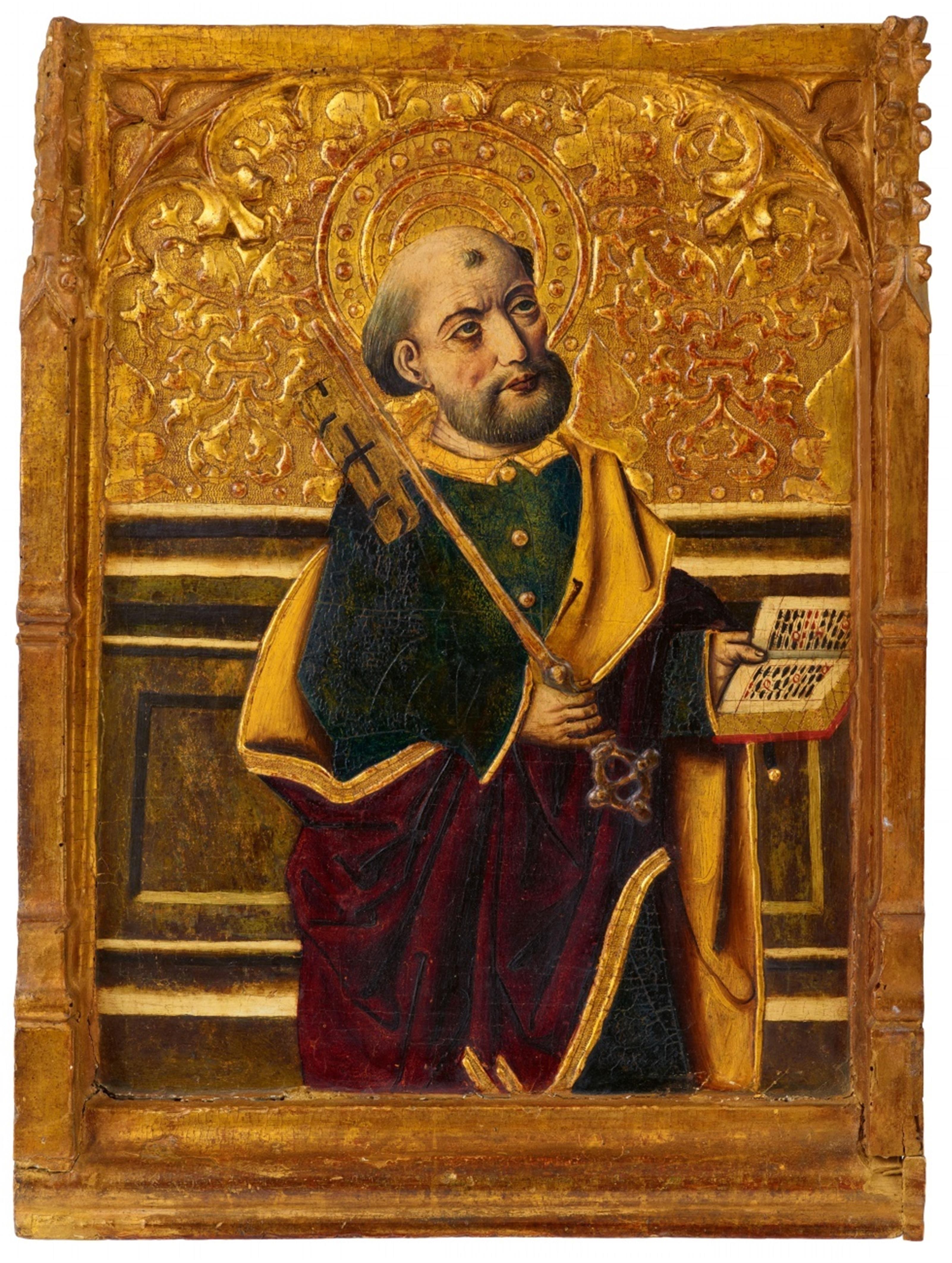 Aragoneser Meister des 15. Jahrhunderts - Der heilige Petrus - image-1