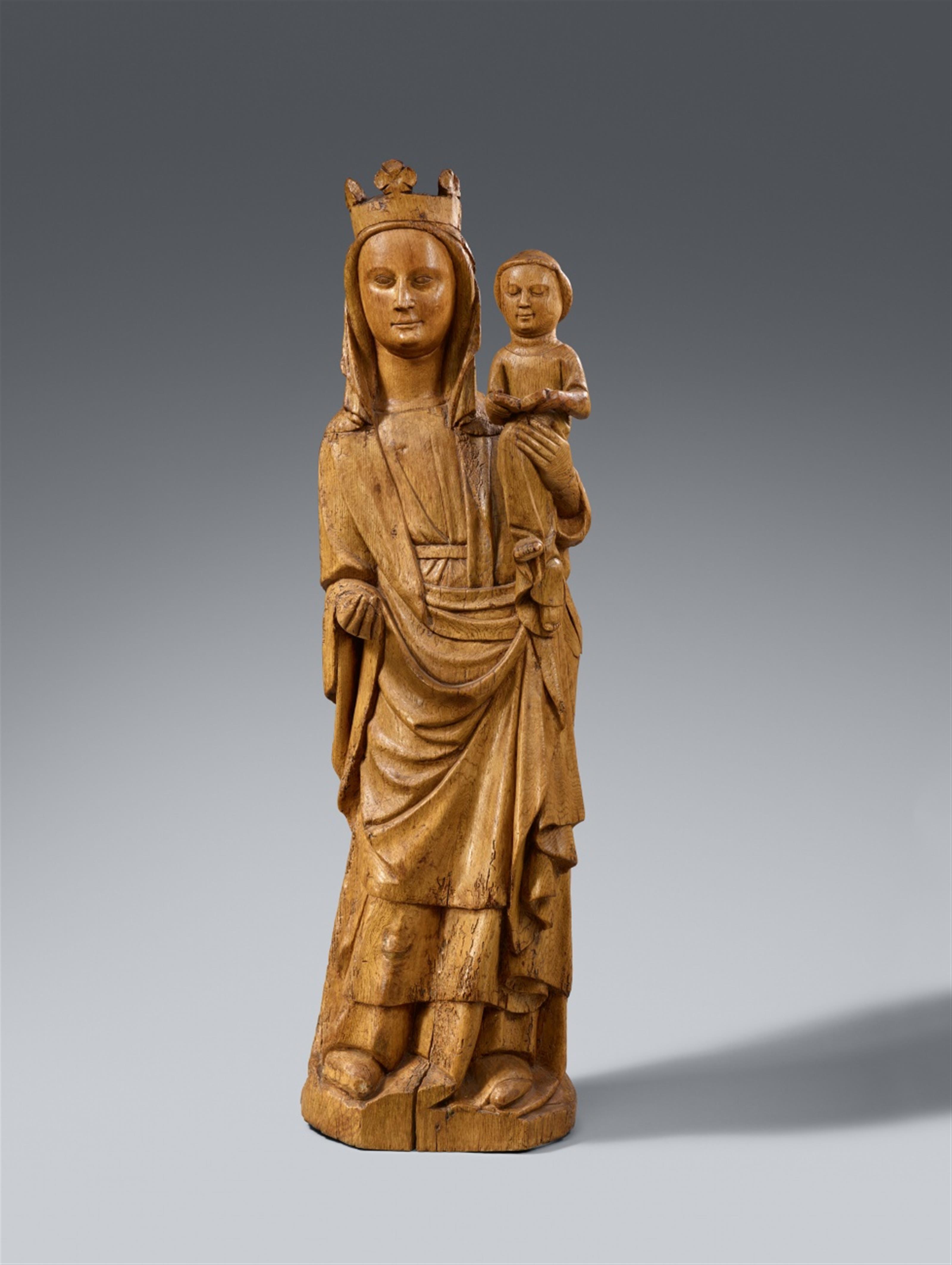 Wohl Maasland 14. Jahrhundert - Madonna mit Kind - image-1