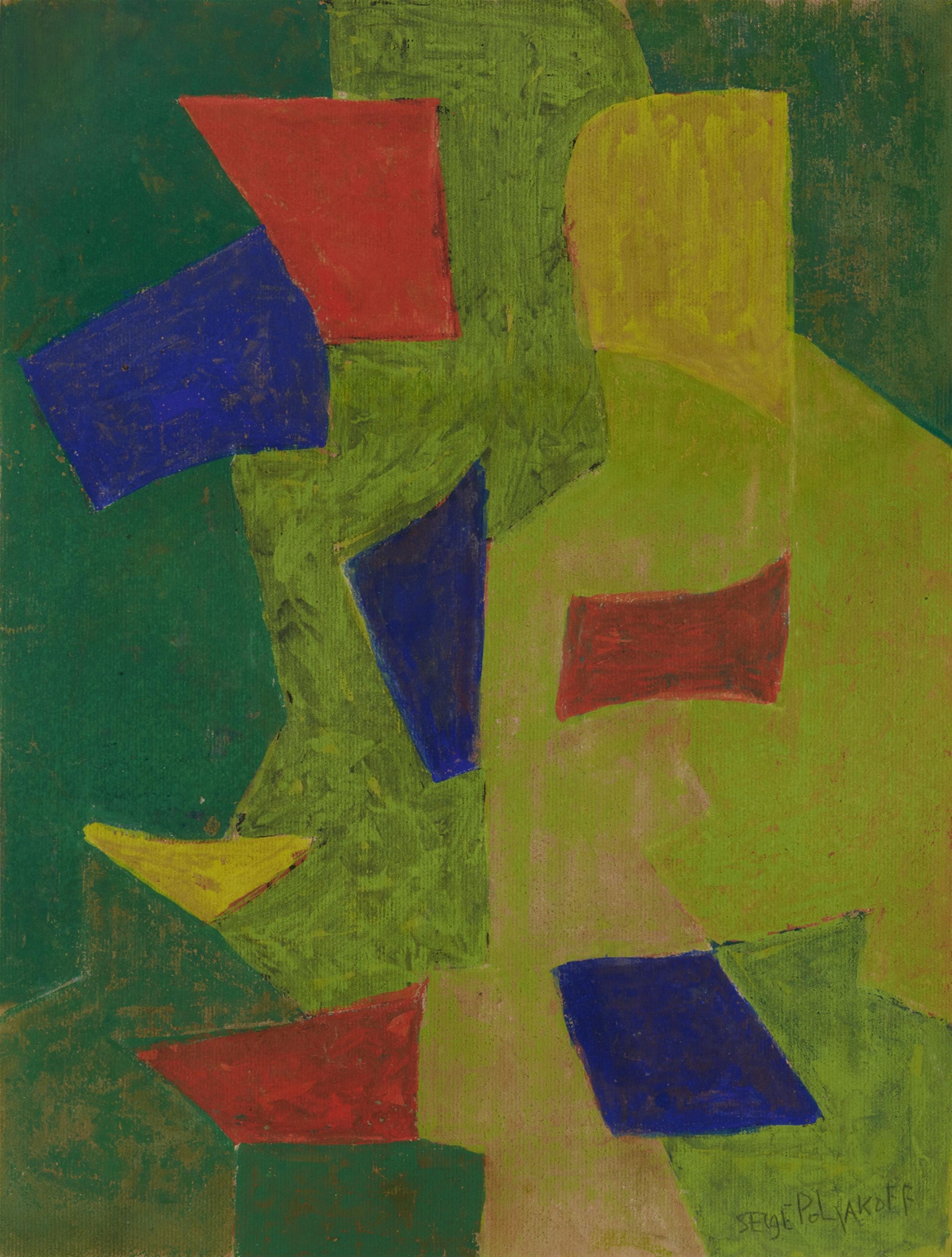 Serge Poliakoff - Composition abstraite - image-1