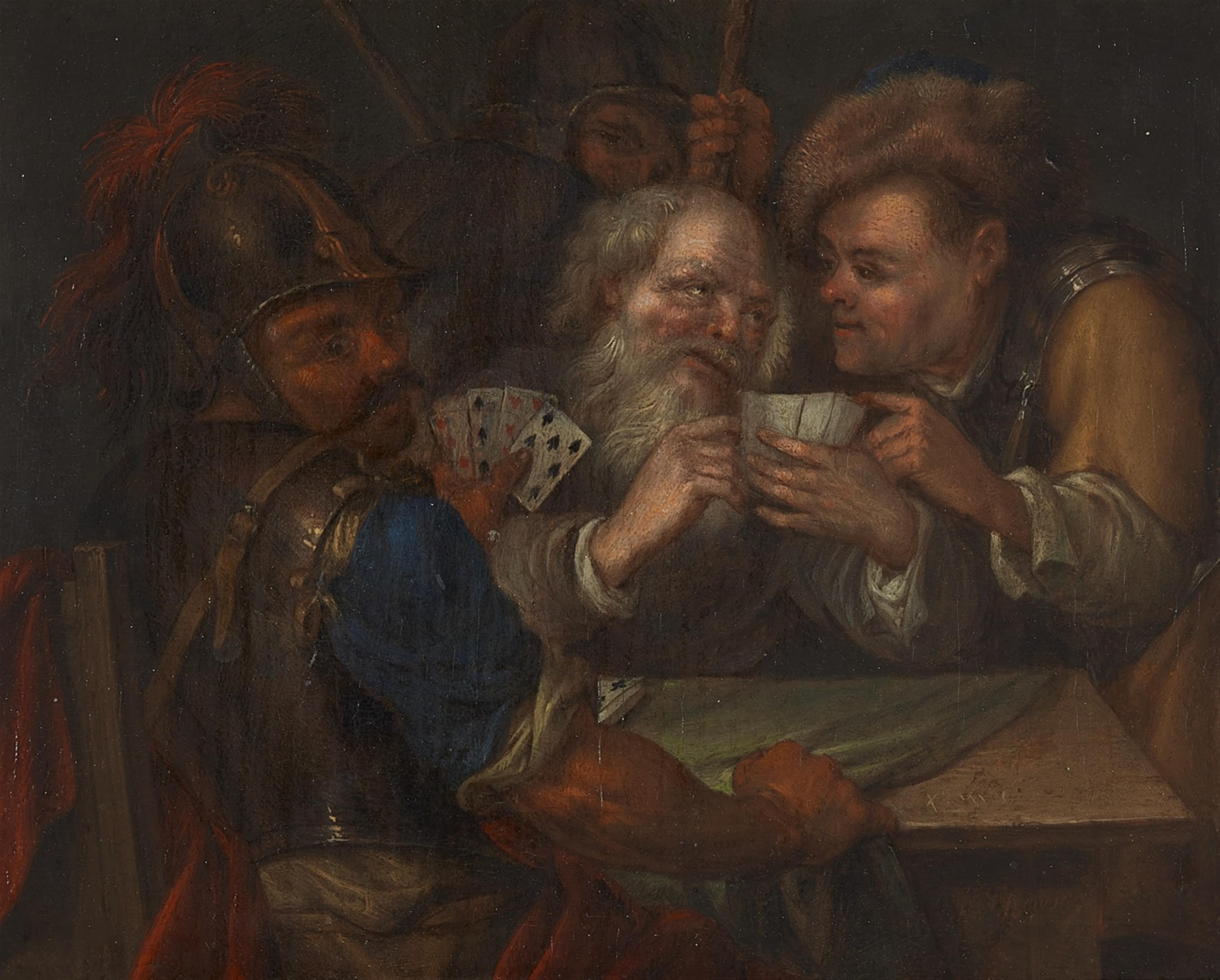 Niederländischer Meister des 17. Jahrhunderts - Kartenspieler - image-1
