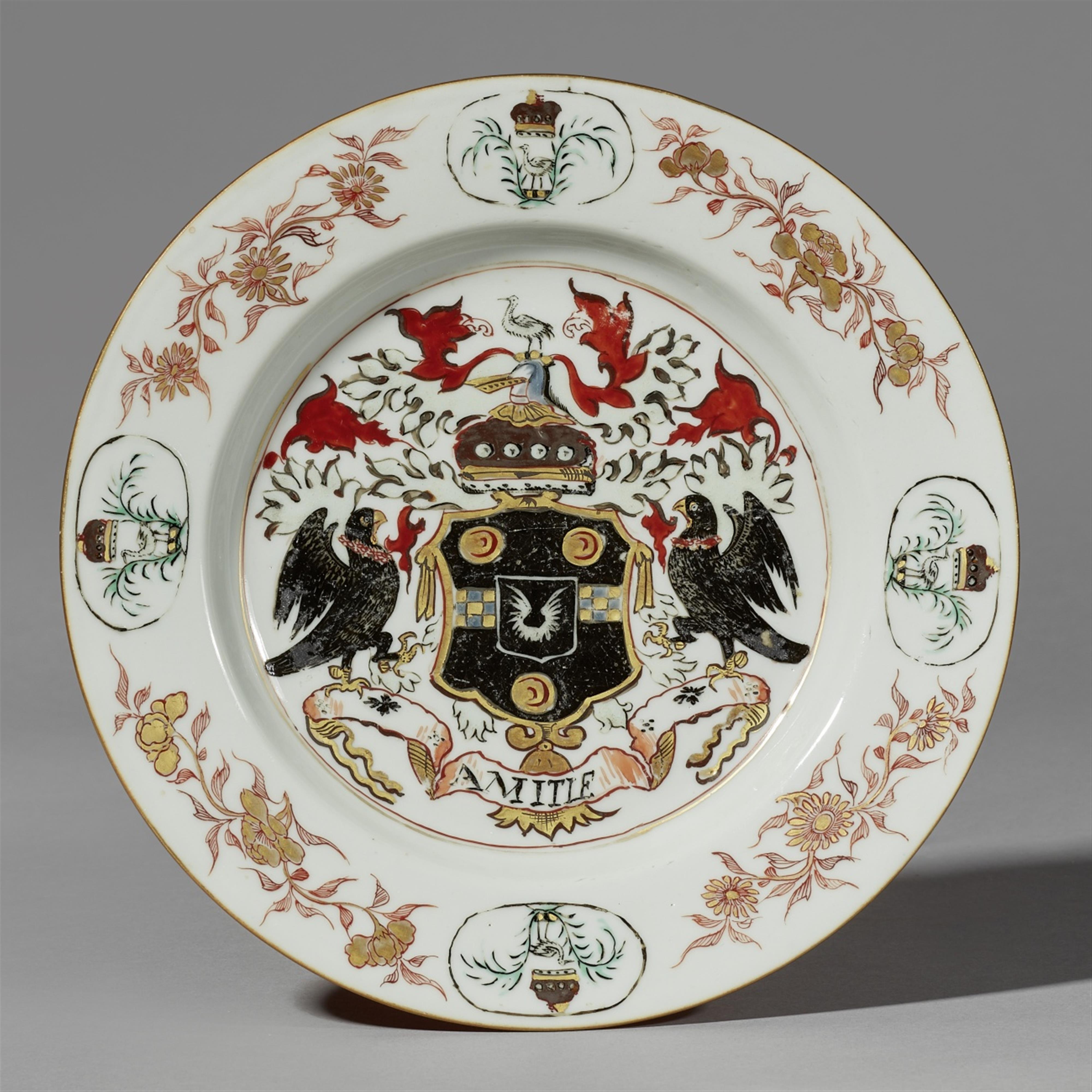 Wappenteller. Kangxi-Periode (1662-1722), um 1720 - image-1