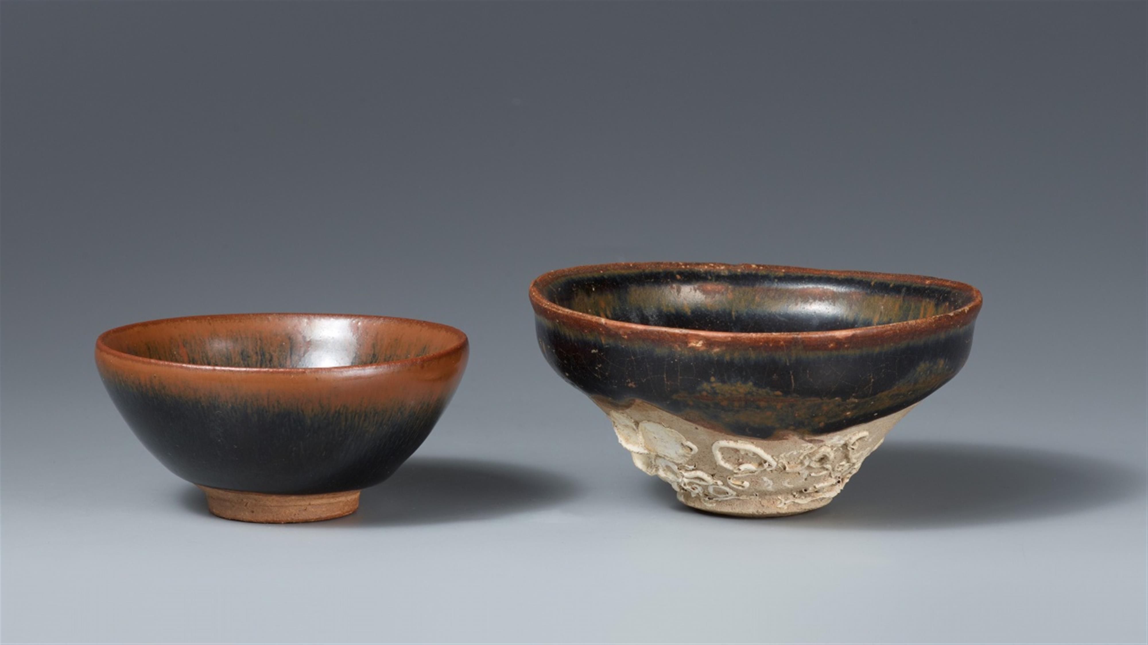 Two small jianyao tea bowls. Song dynasty (907-1279) - image-2