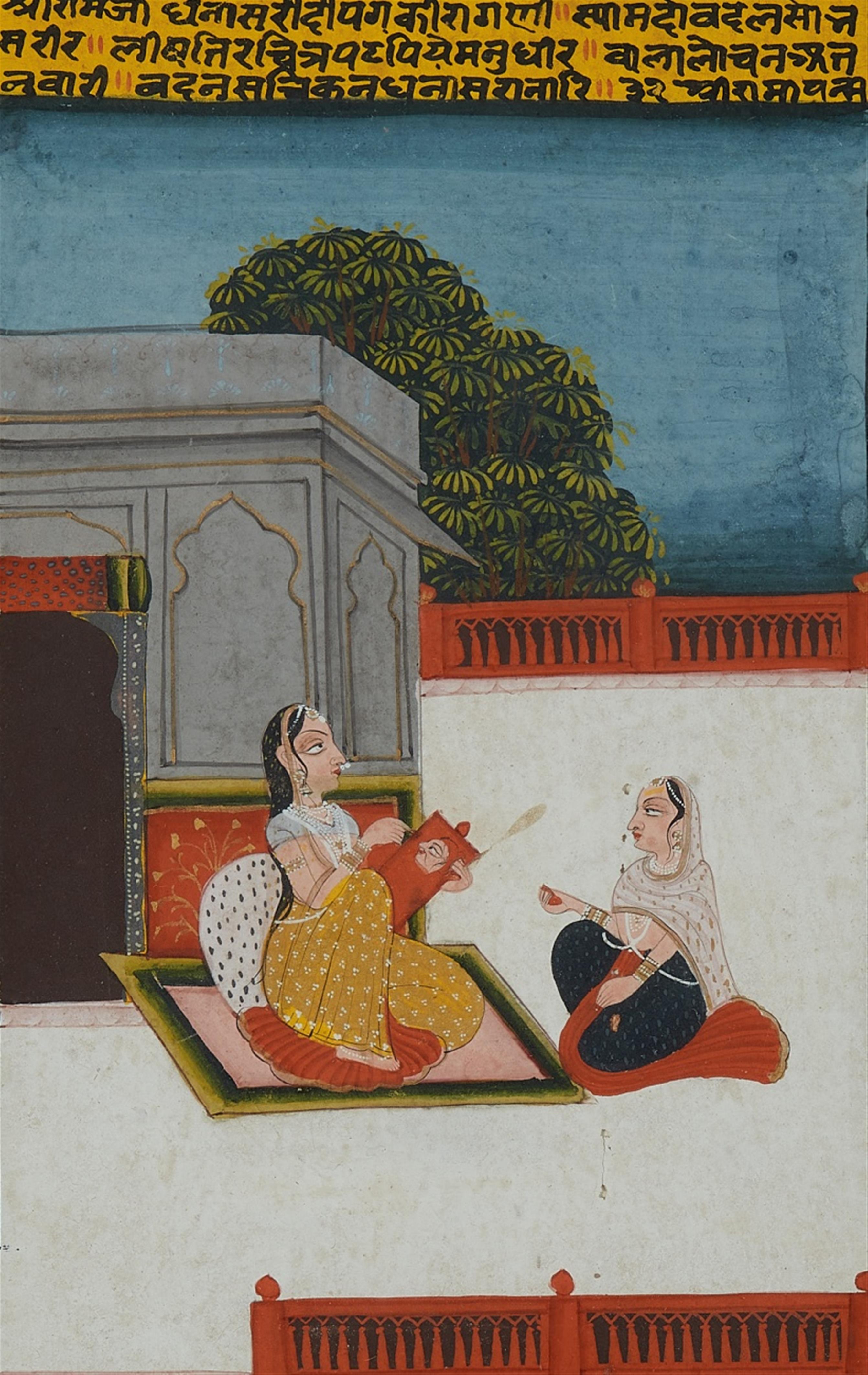 Anonymous painter. Jaipur. Late 18th/19th century - image-1