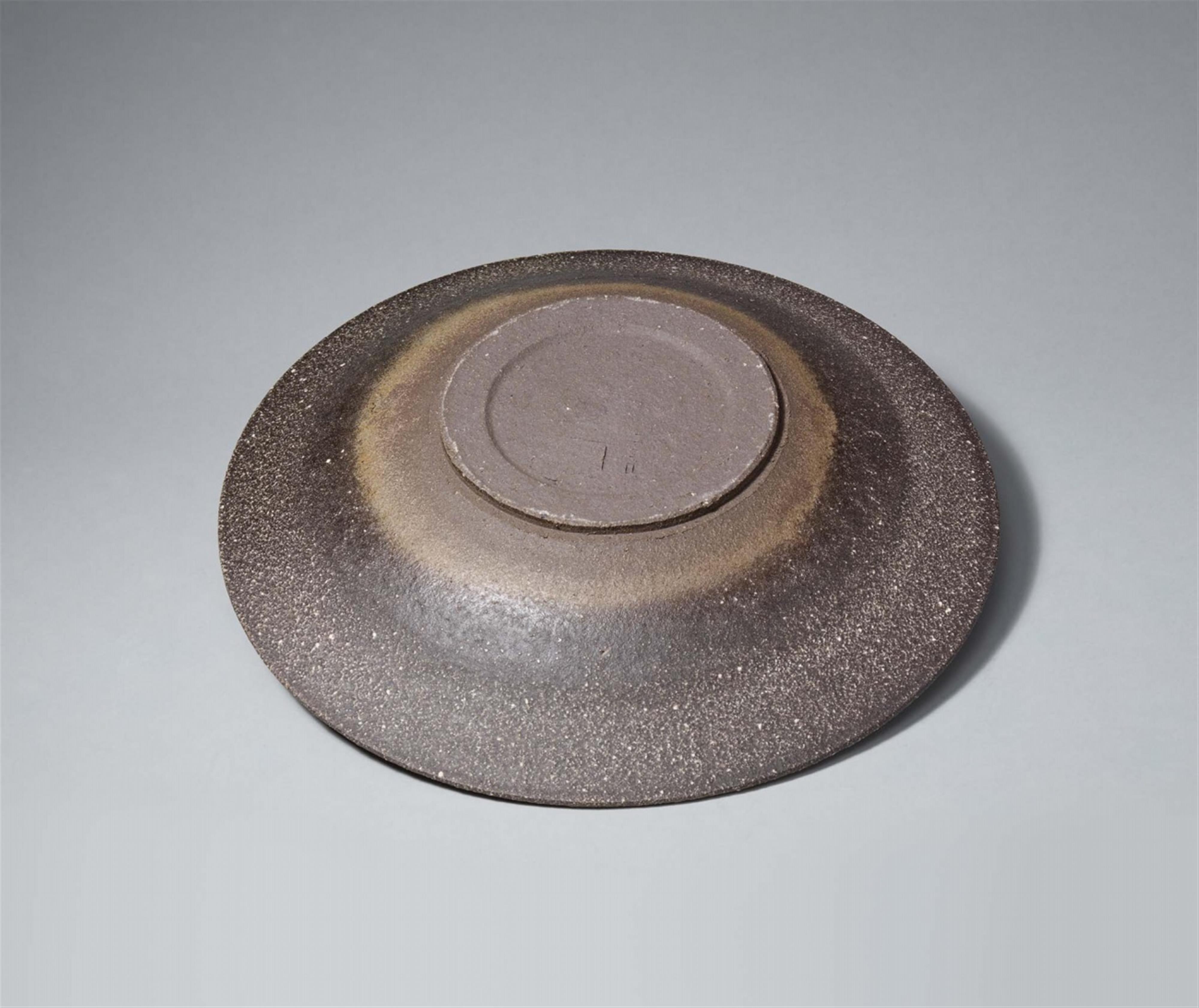 A very large bowl, by Ito Shin (botn 1955).Tochigi prefecture, Mashiko. Late 20th/early 21st century - image-2