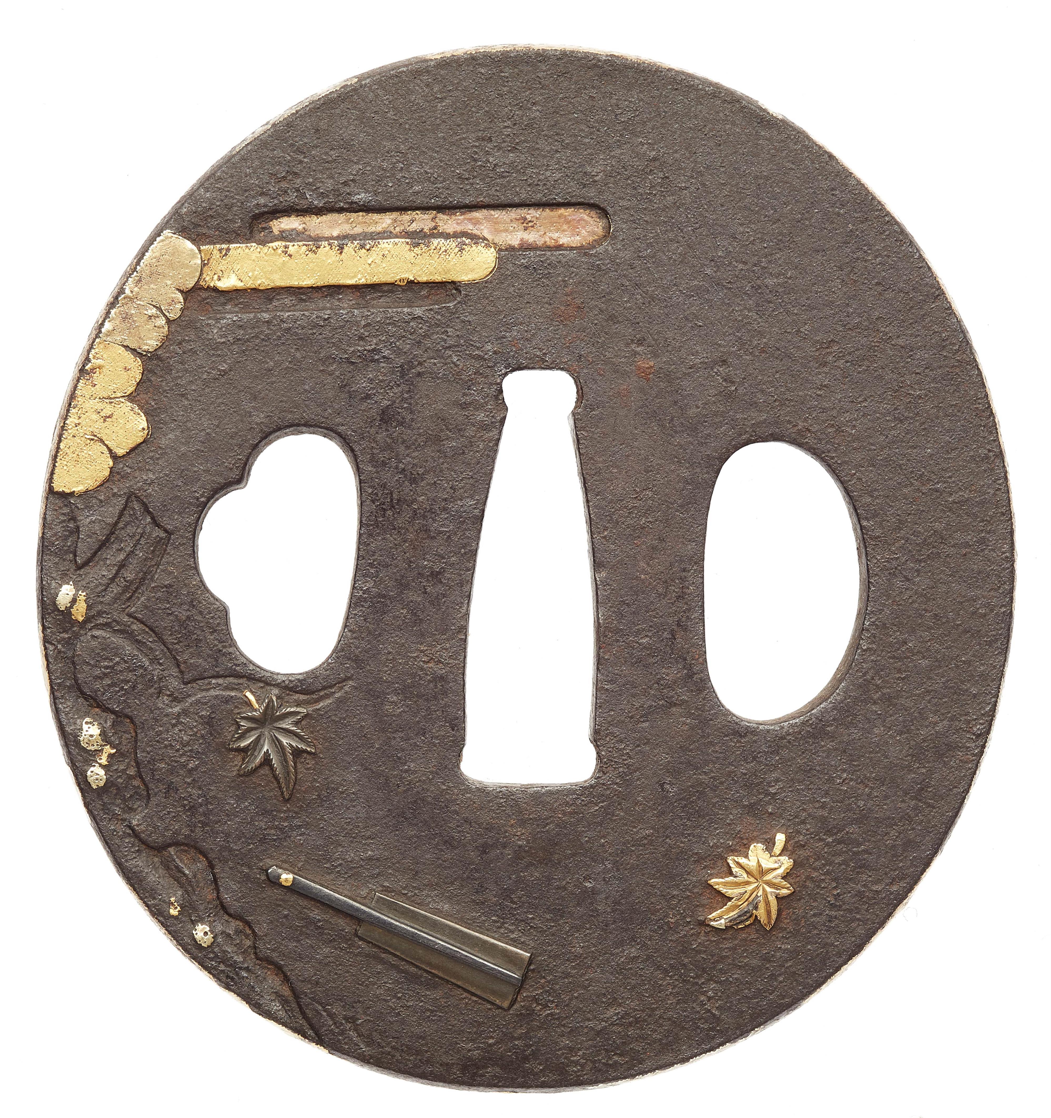 Tsuba. Eisen. Shonai-Arbeit. 18. Jh. - image-2