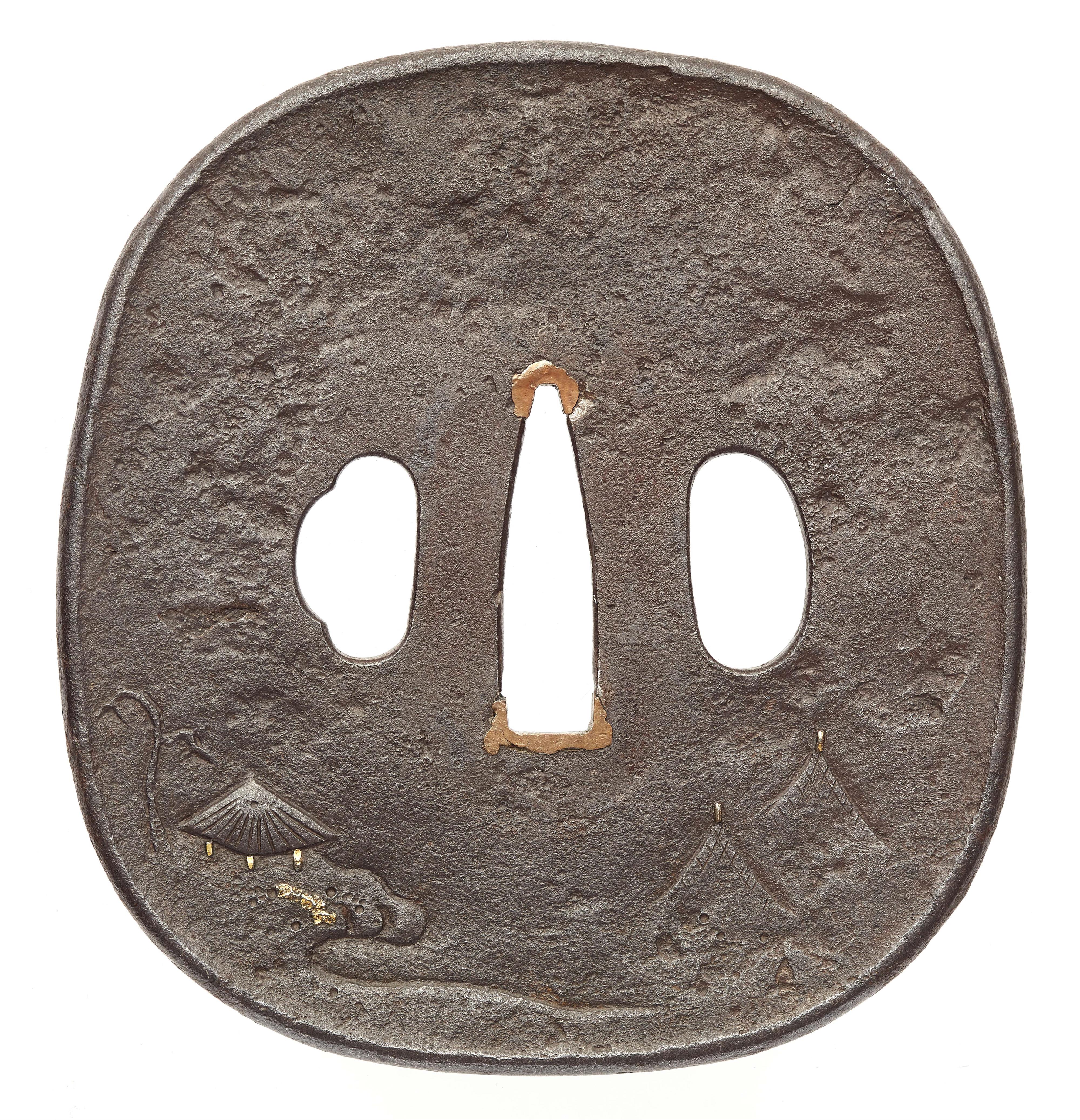 An iron tsuba. 18th/19th century - image-2