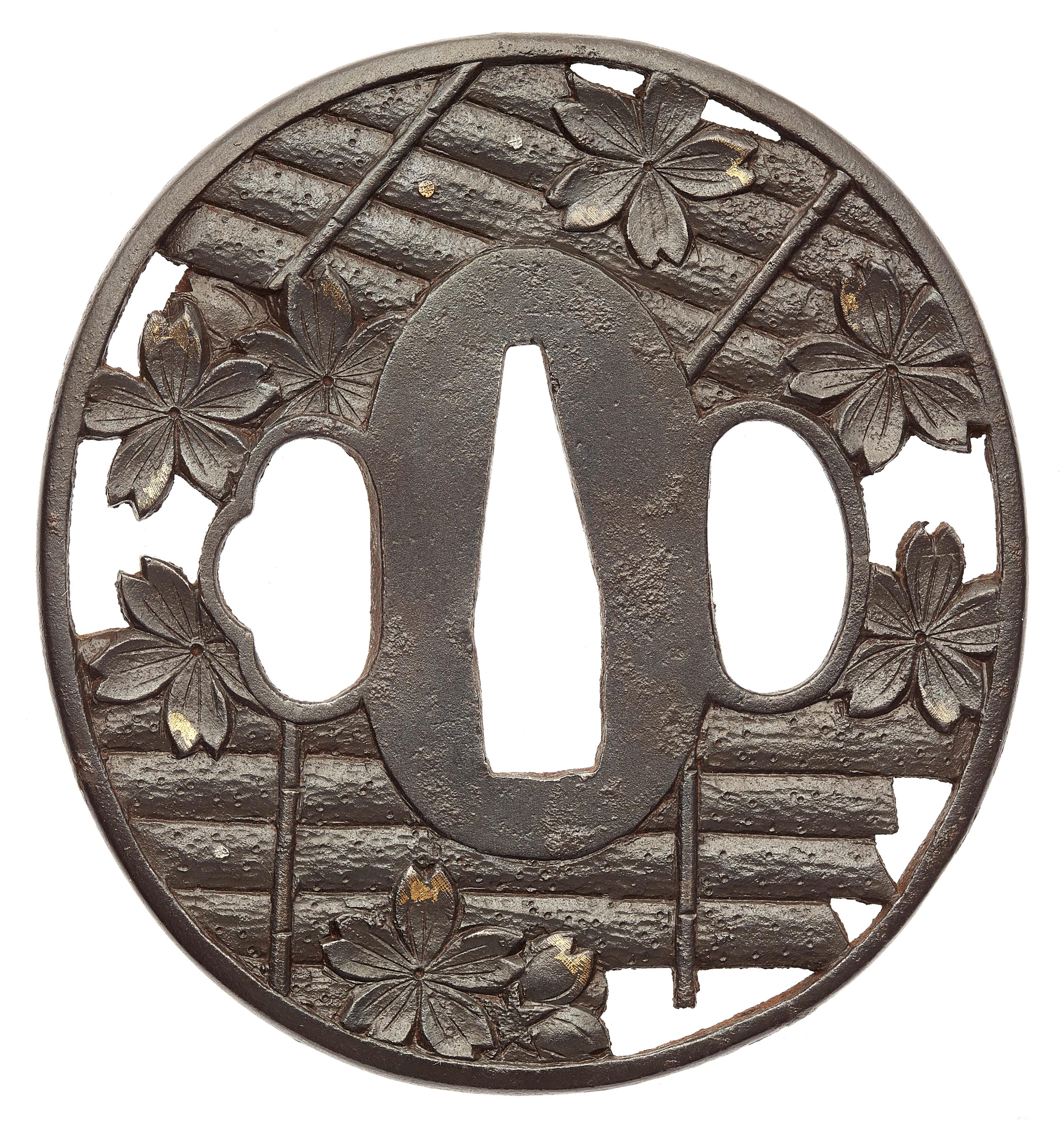 Tsuba. Eisen. Edo. 1. Hälfte 19. Jh. - image-2