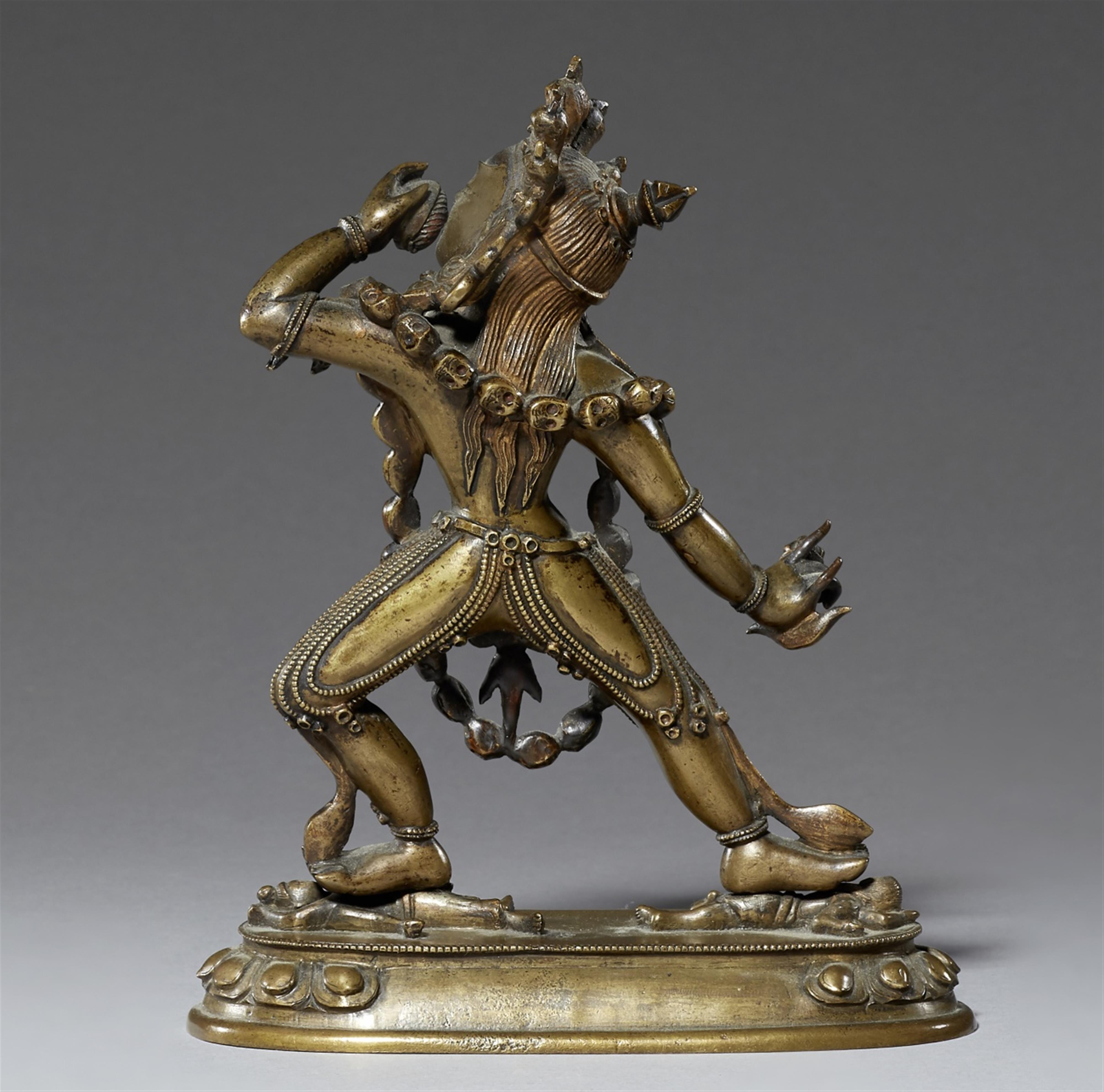 Sarvabuddha-Dakini. Bronze. Tibet. 18. Jh. - image-2