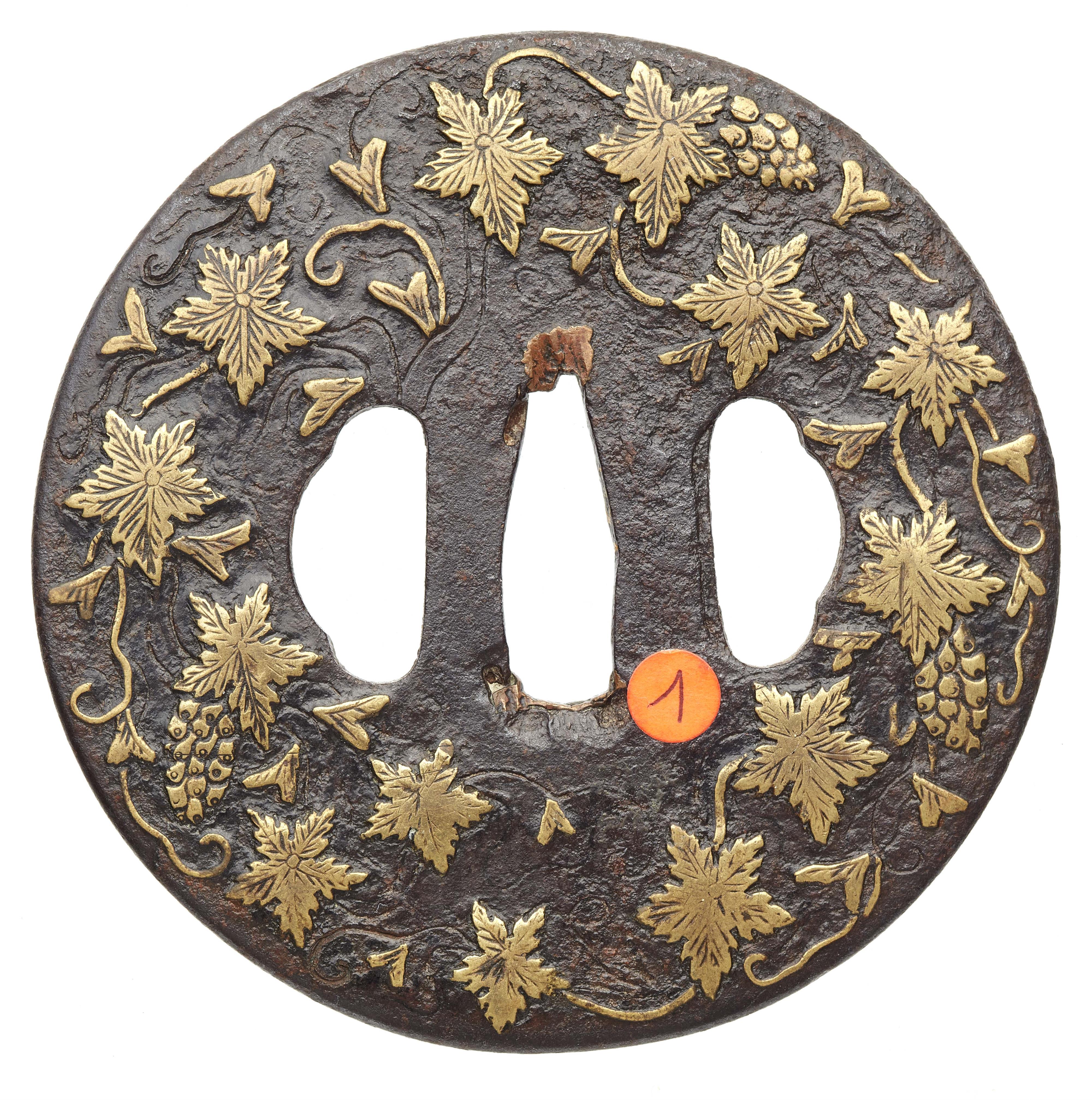 Tsuba. Heianjo-Arbeit. Eisen. 17./18. Jh. - image-2