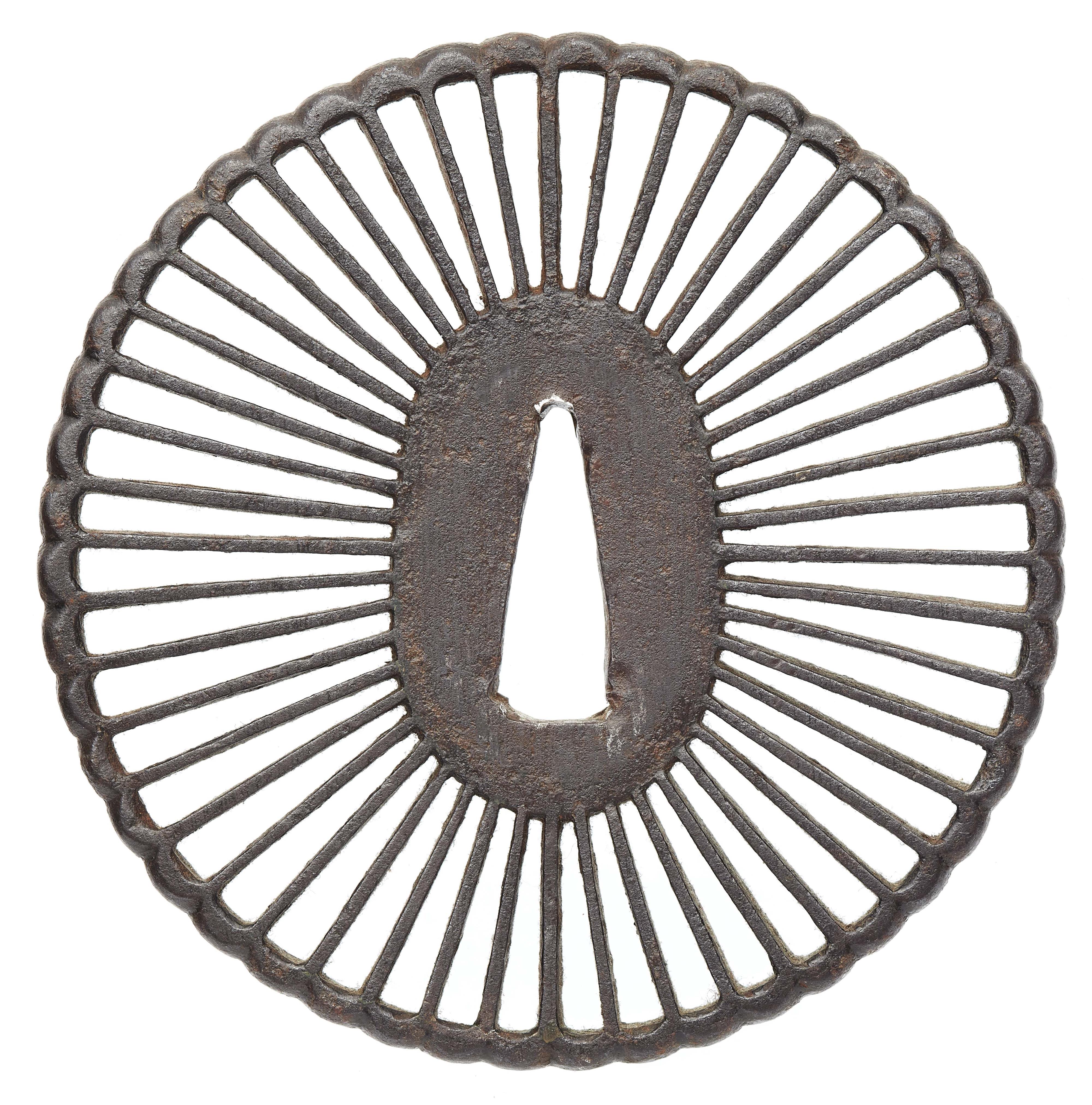 Tsuba. Eisen. 17./18. Jh. - image-2