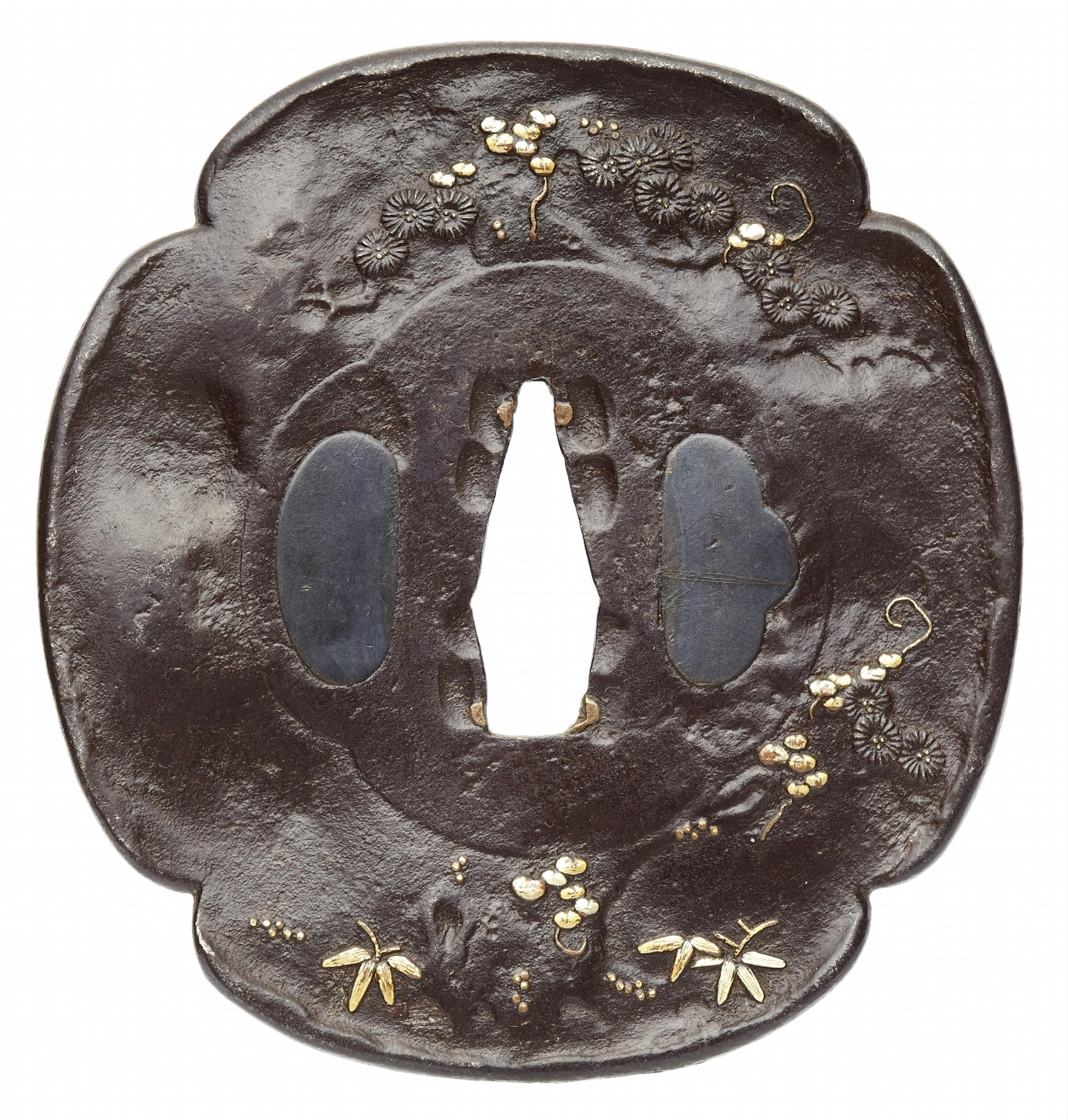 Tsuba. Eisen. 18./19. Jh. - image-1