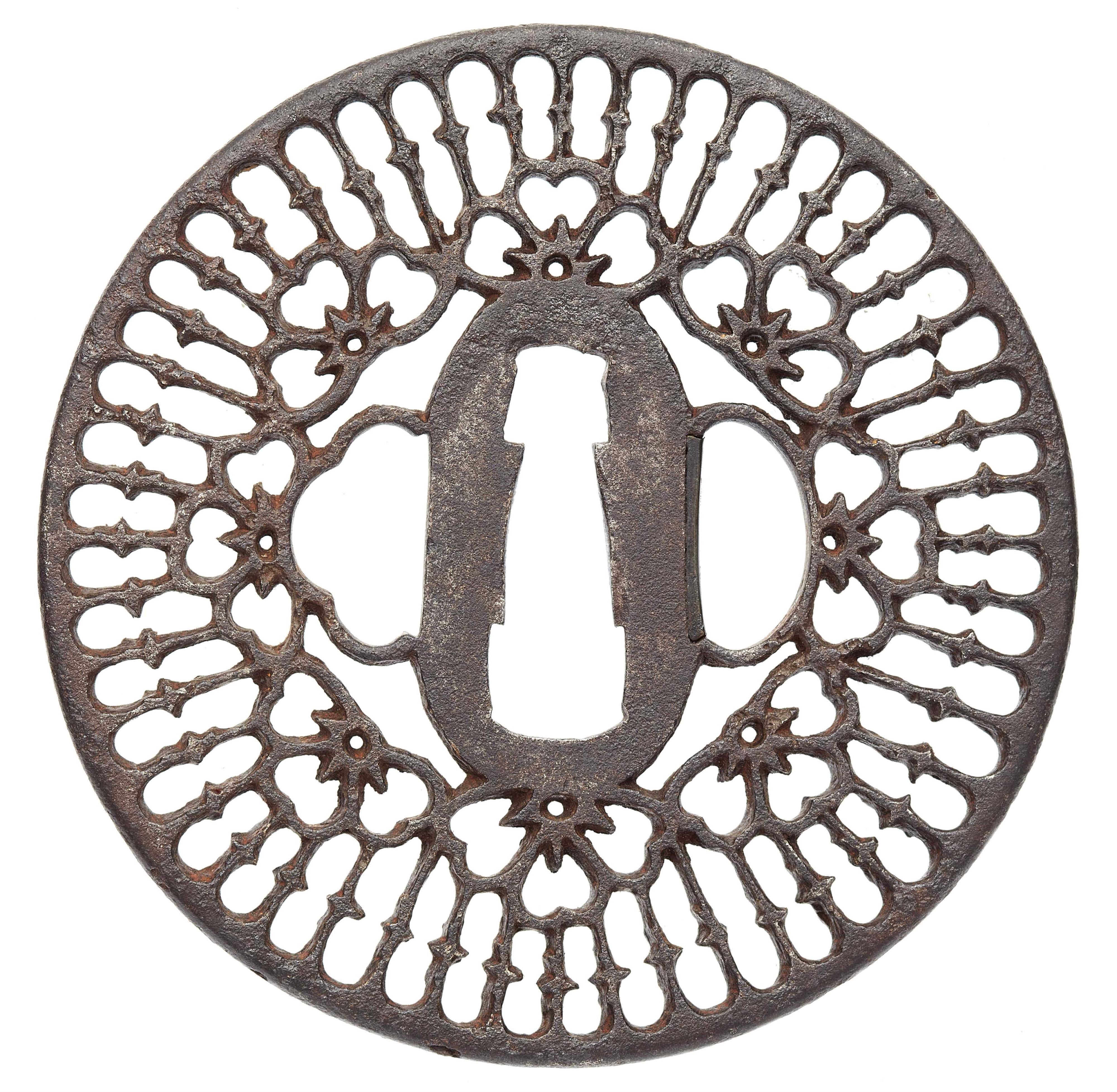 Tsuba. Eisen. Edo-Zeit - image-2